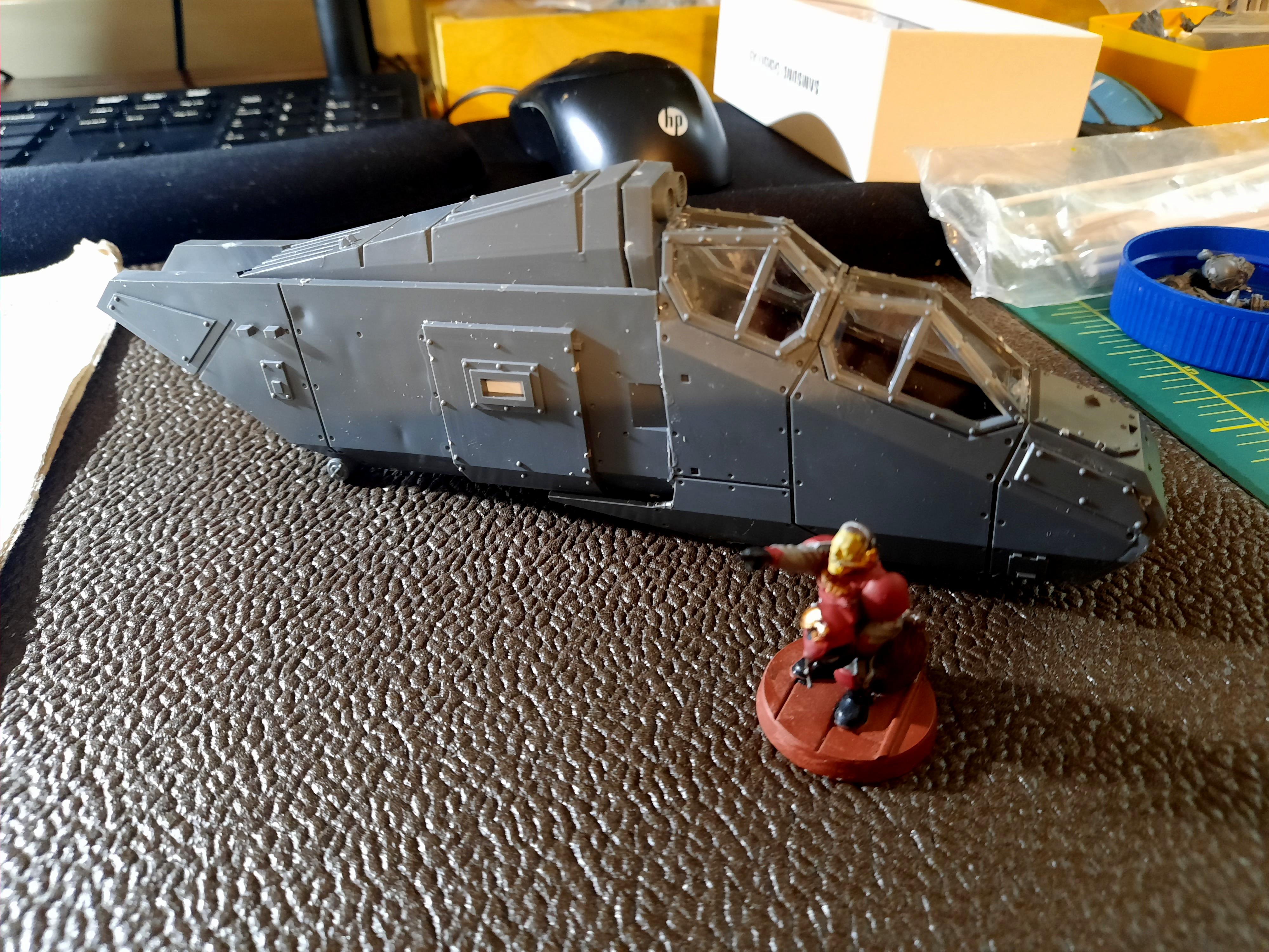 Kit Bash, Scratch Build, Valkyrie, Vulture, Work In Progress