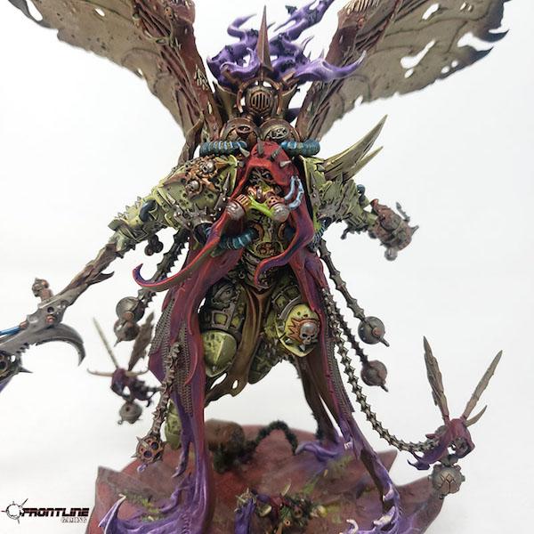 Chaos, Chaos Space Marines, Daemon Prince, Daemons, Death Guard, Mortarion, Nurgle
