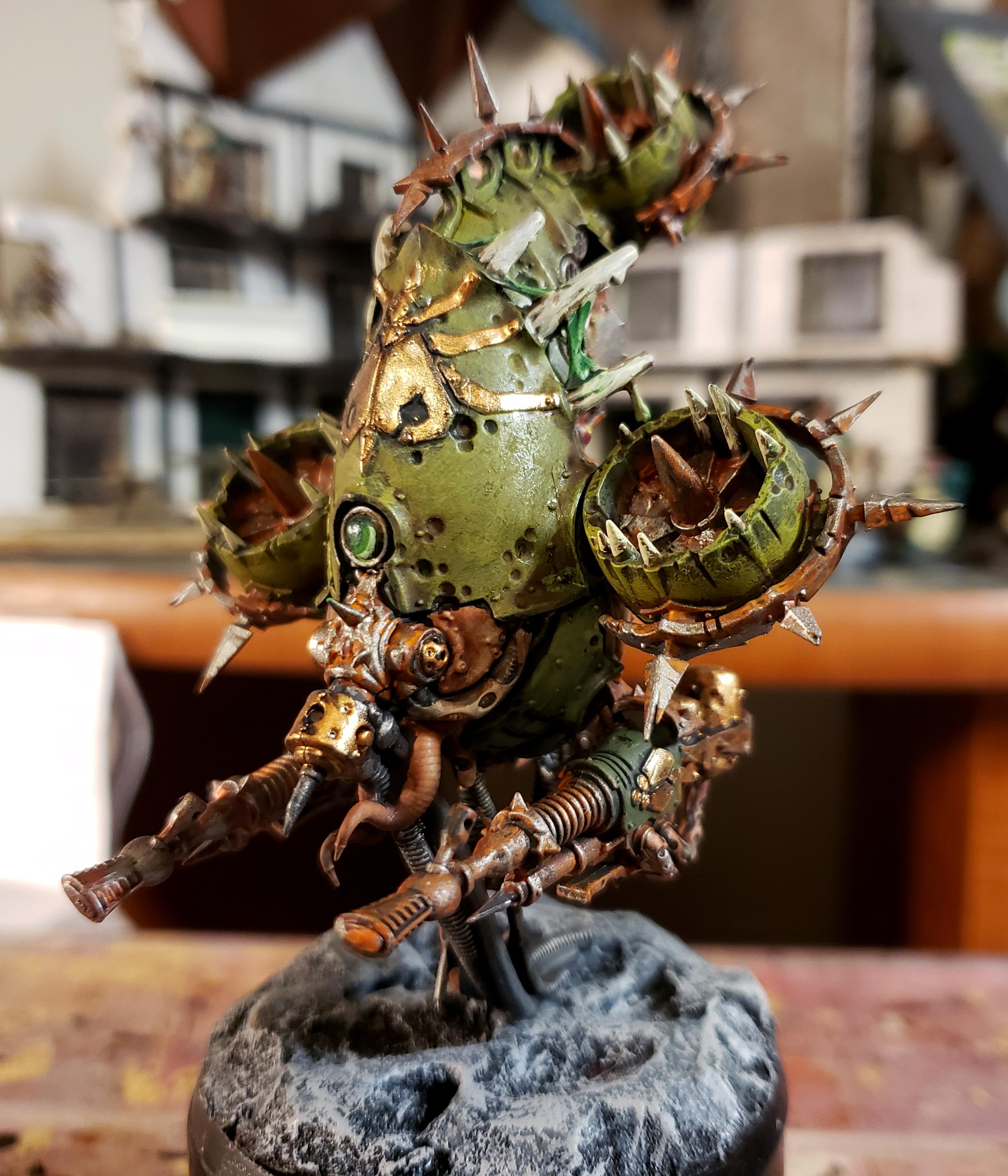 Blight Drone, Death Guard, Demon Engine, Nurgle