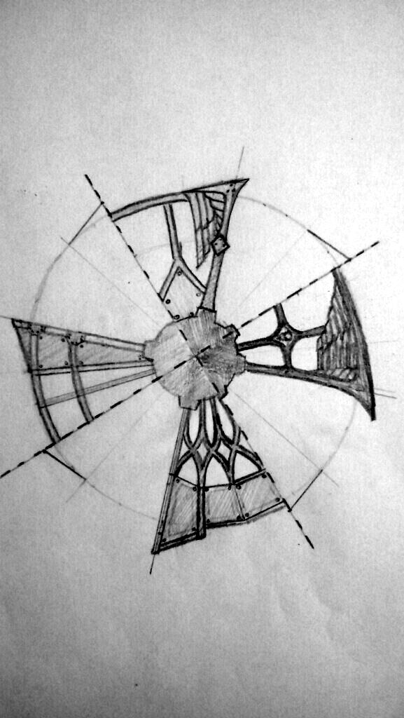 Water wheel con