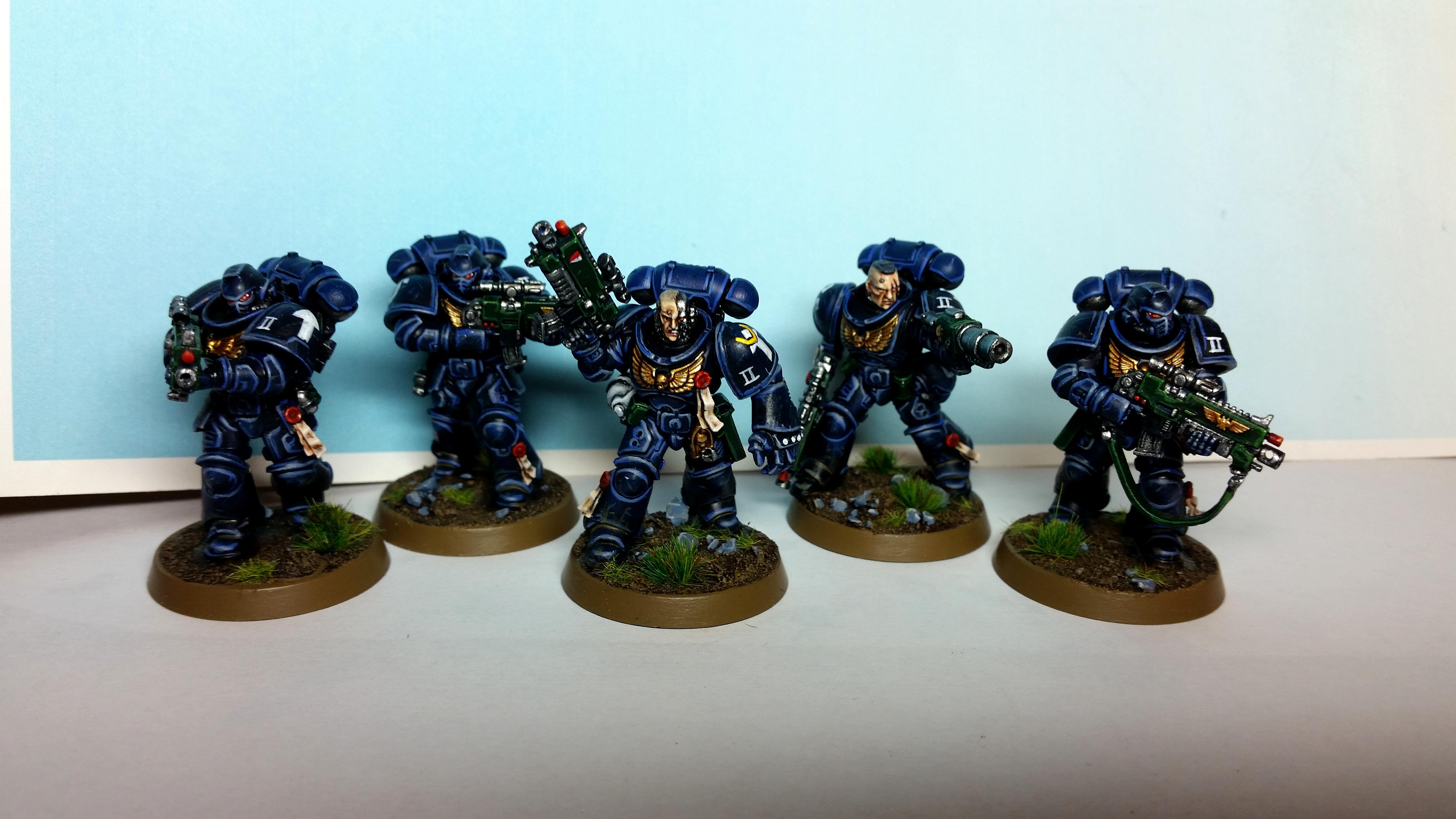 Intercessors, Primaris, Space Marines, Ultramarines
