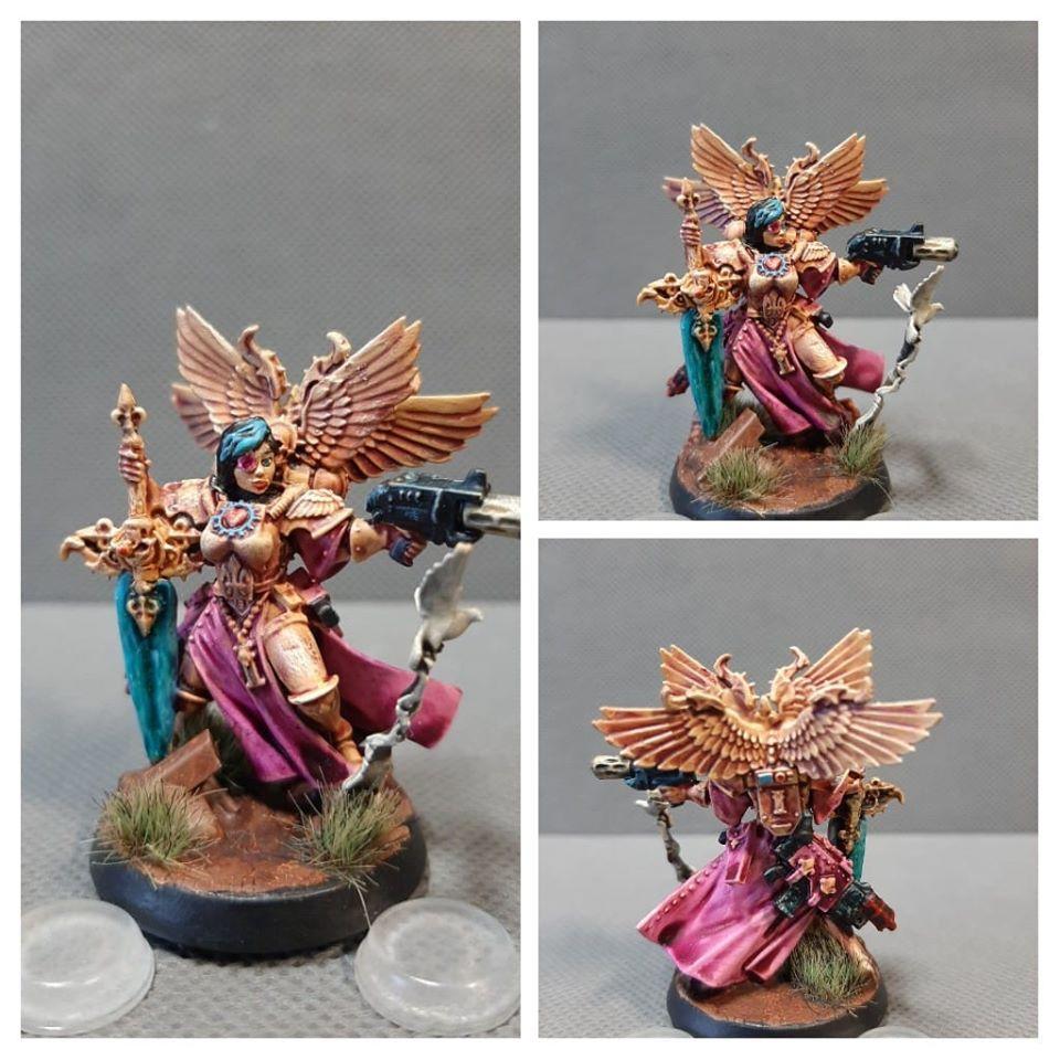 Canoness, Sisters Of Battle, Winged