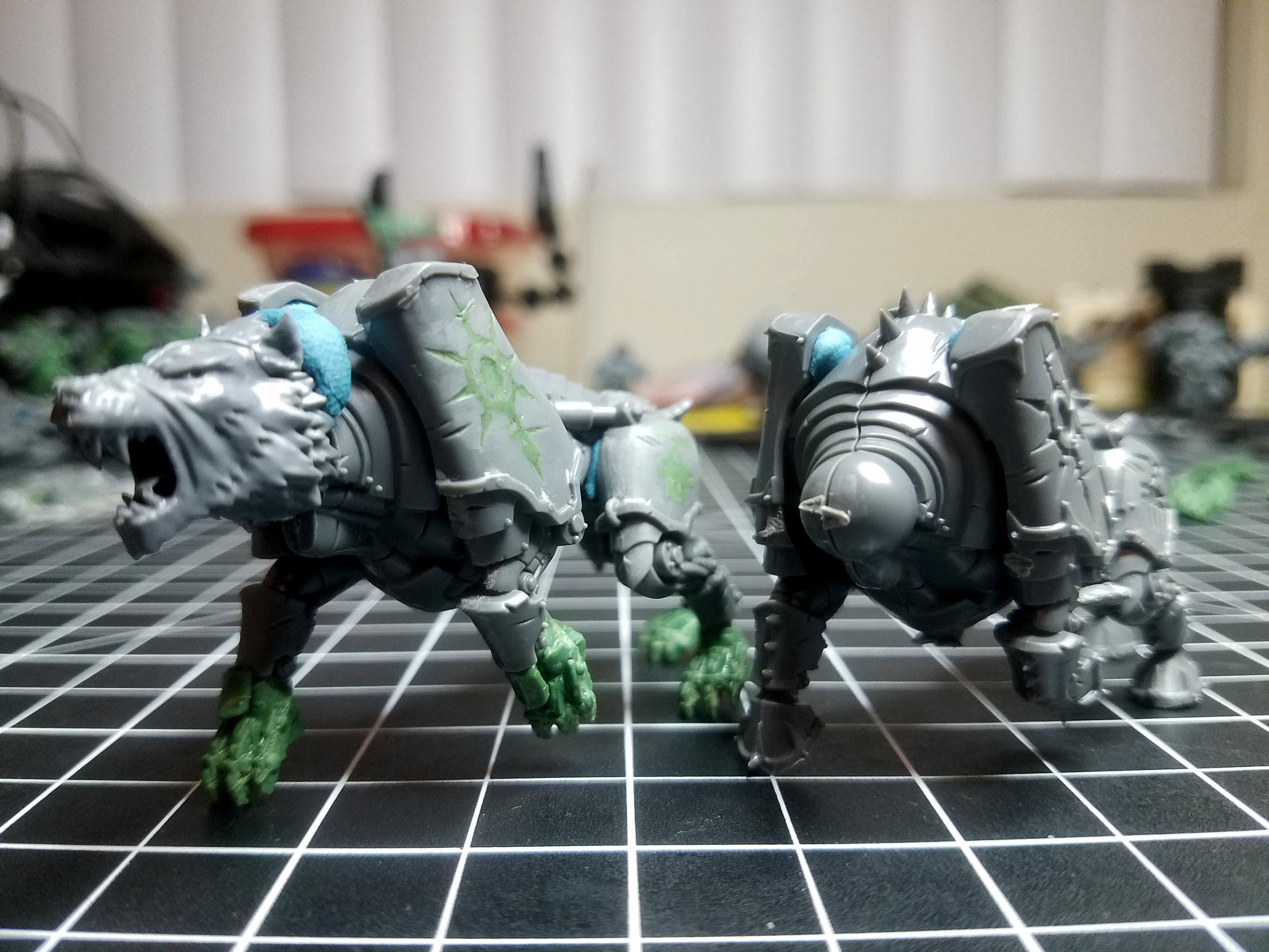 Space Marines, Space Wolves, Thunderwolves, Twc, Wolf Lord, Work In Progress