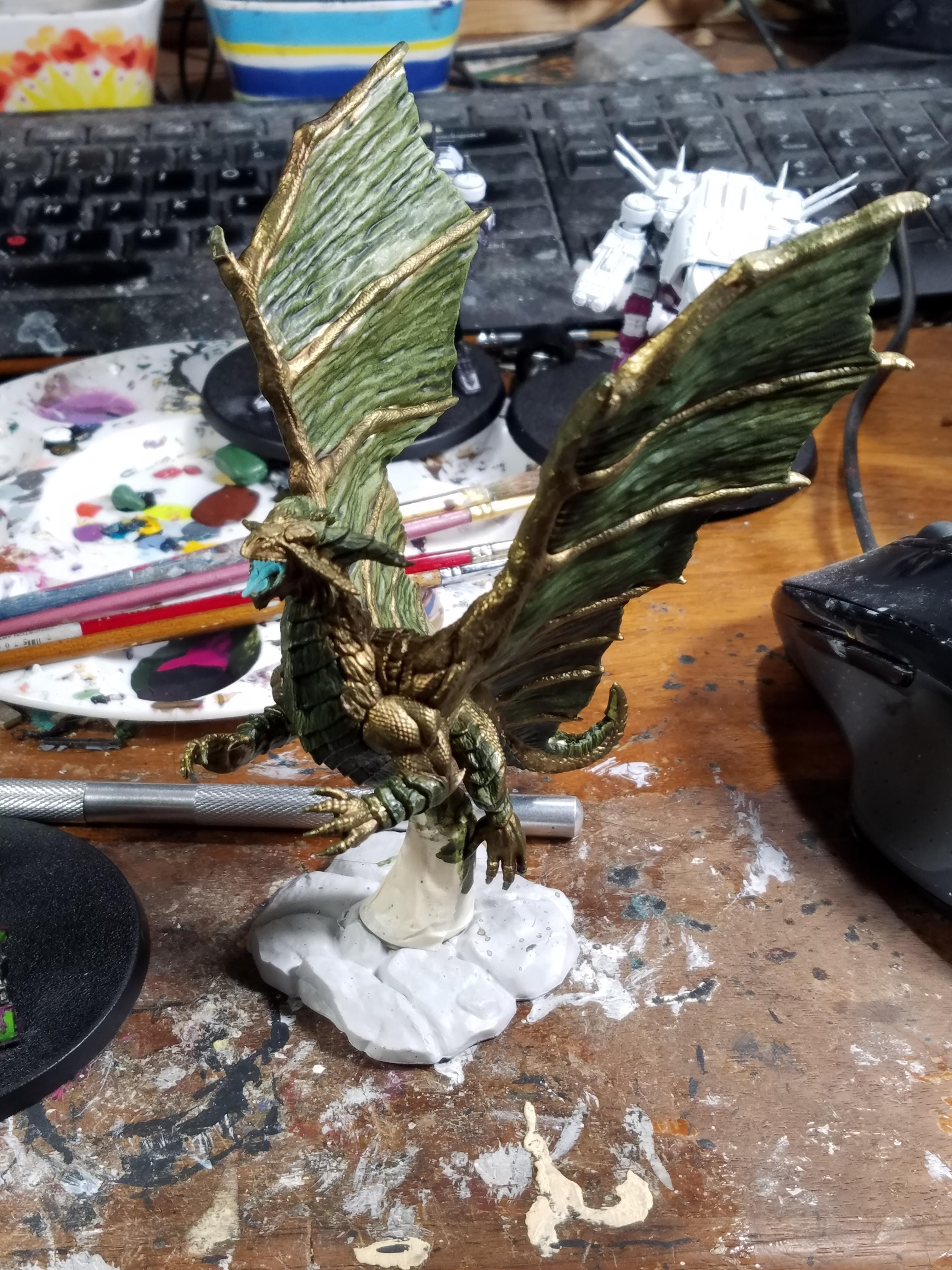 Copper Dragon, Deep Cuts, Dragon, Dungeons And Dragons, Wizards Of The Coast