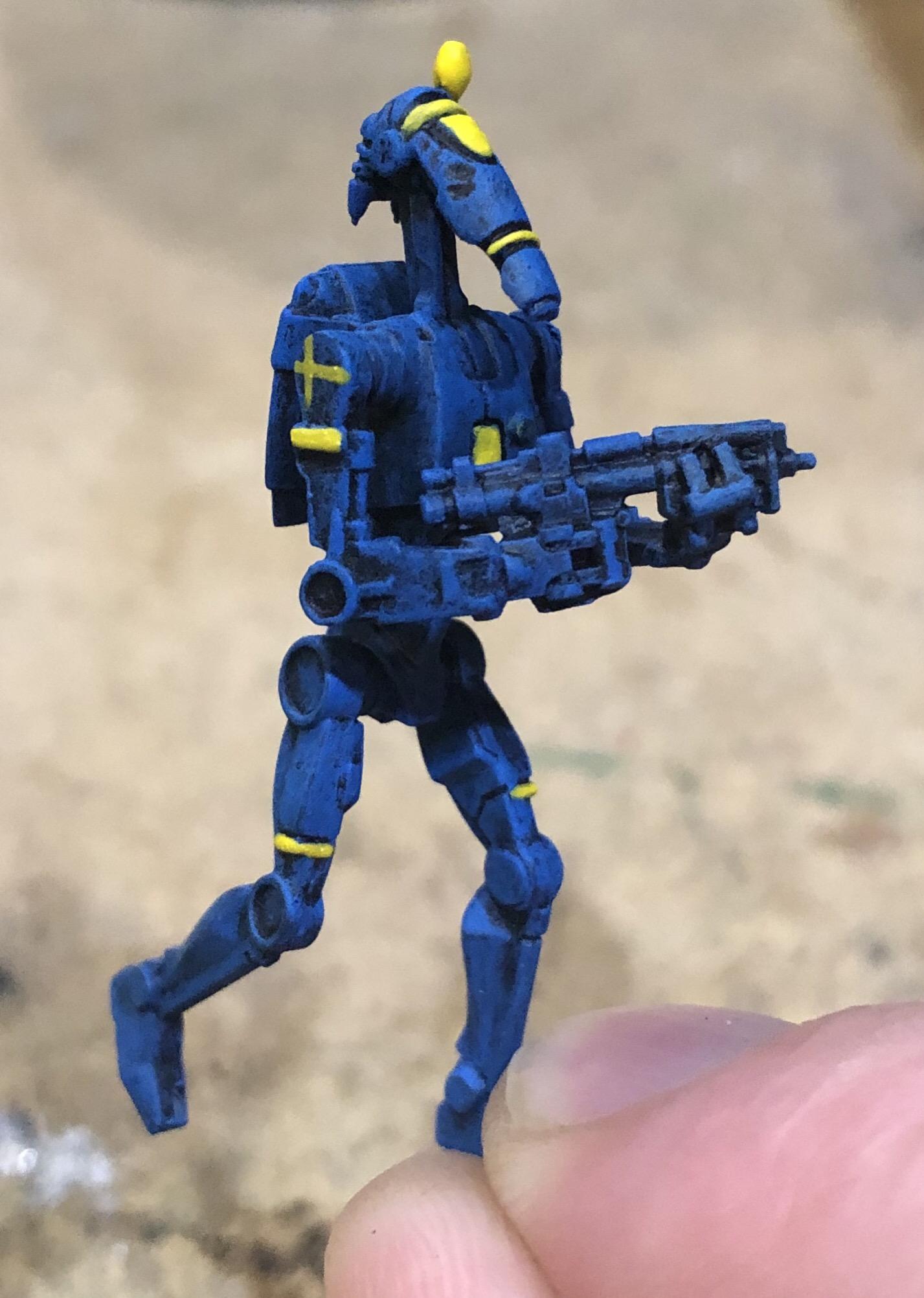 B1, Battledroid, Droid, Legion, Separatists, Star Wars, Work In Progress