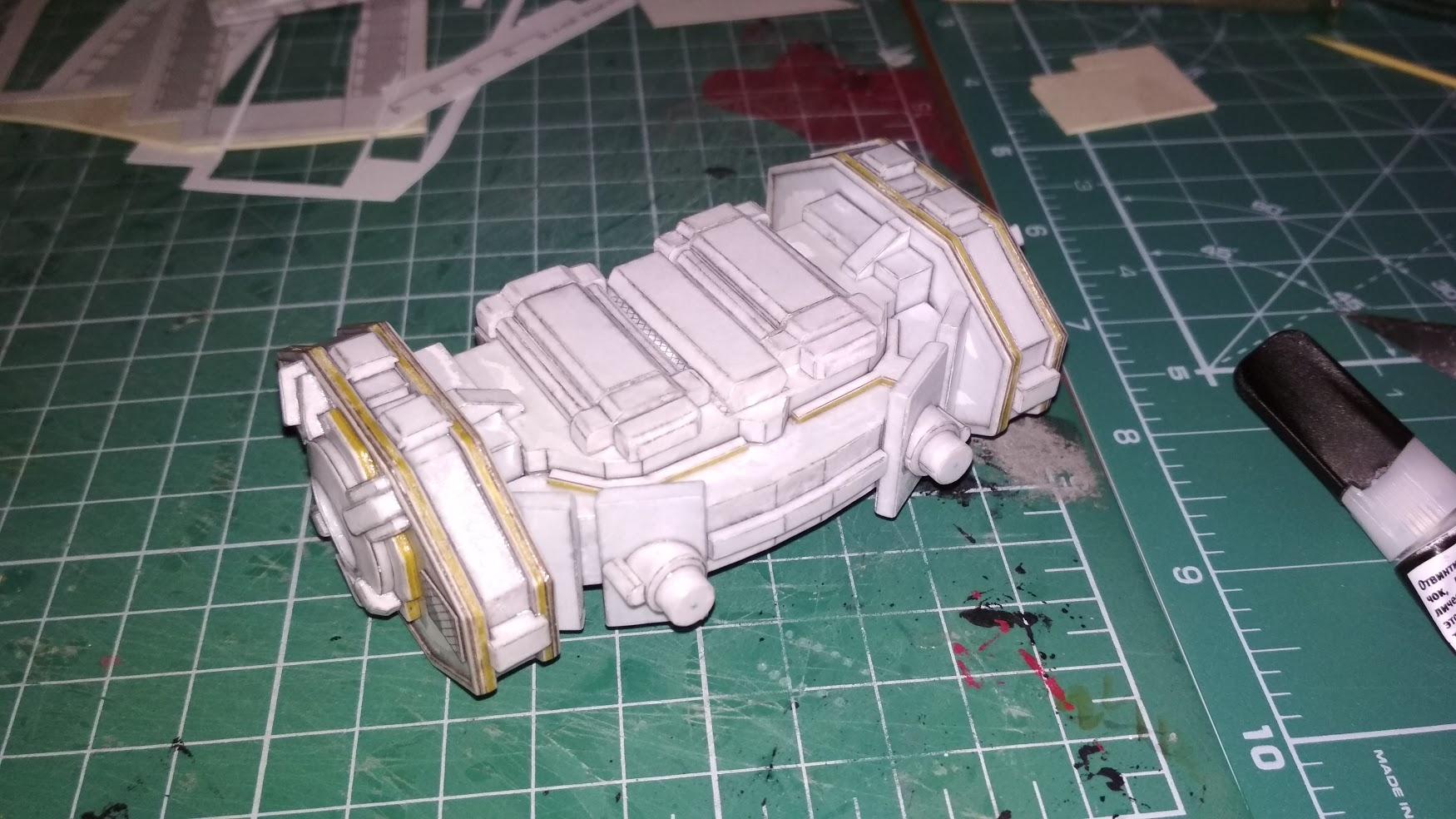 front part ready