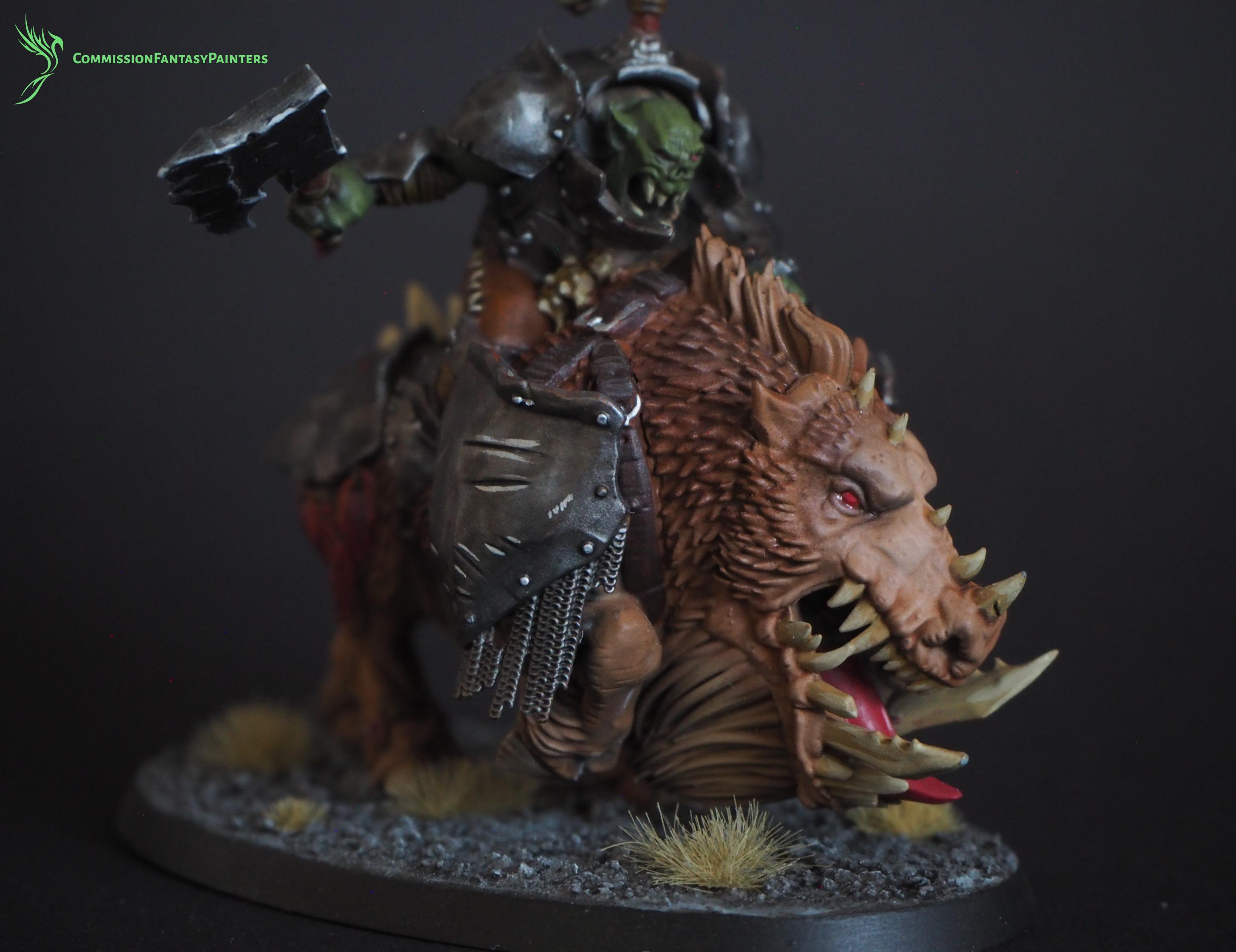 Commissiofantasypainters, Destruction, Ironjawz, Orcs And Goblins, Warhammer Age Of Sigmar, Warhammer Fantasy