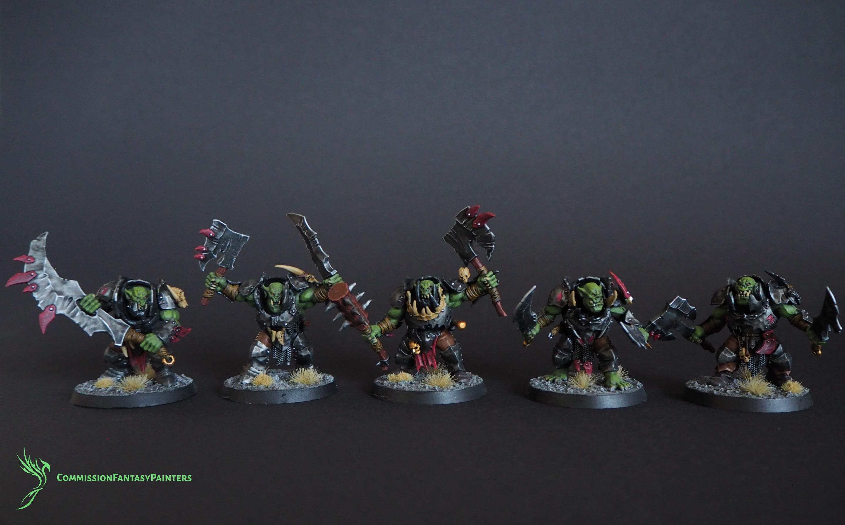 Commissiofantasypainters, Destruction, Ironjawz, Orcs And Goblins, Warhammer Age Of Sigmar, Warhammer Fantasy