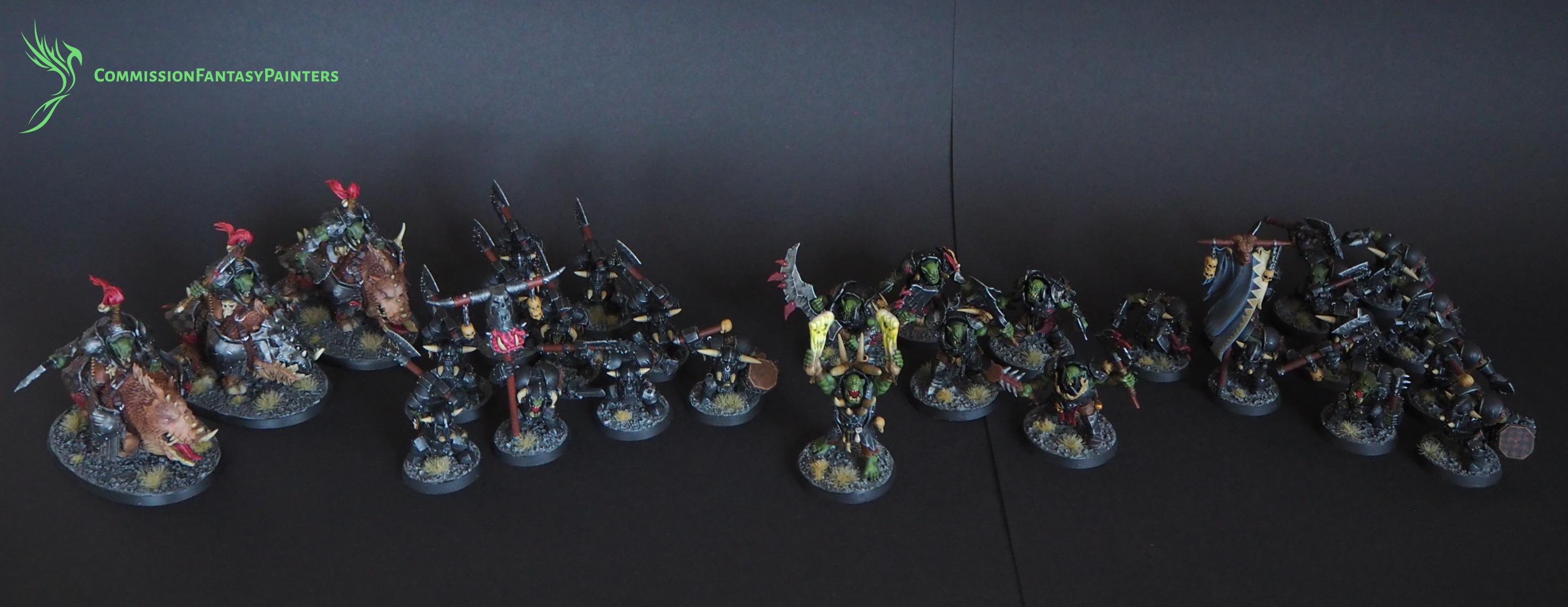 Commissiofantasypainters, Destruction, Ironjawz, Orcs And Goblins, Warhammer Age Of Sigmar, Warhammer Fantasy