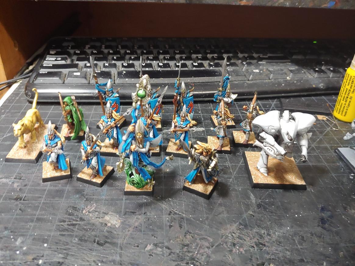 Elven Vanguard warband