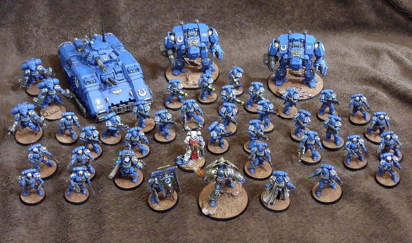 Ultramarine Primaris army