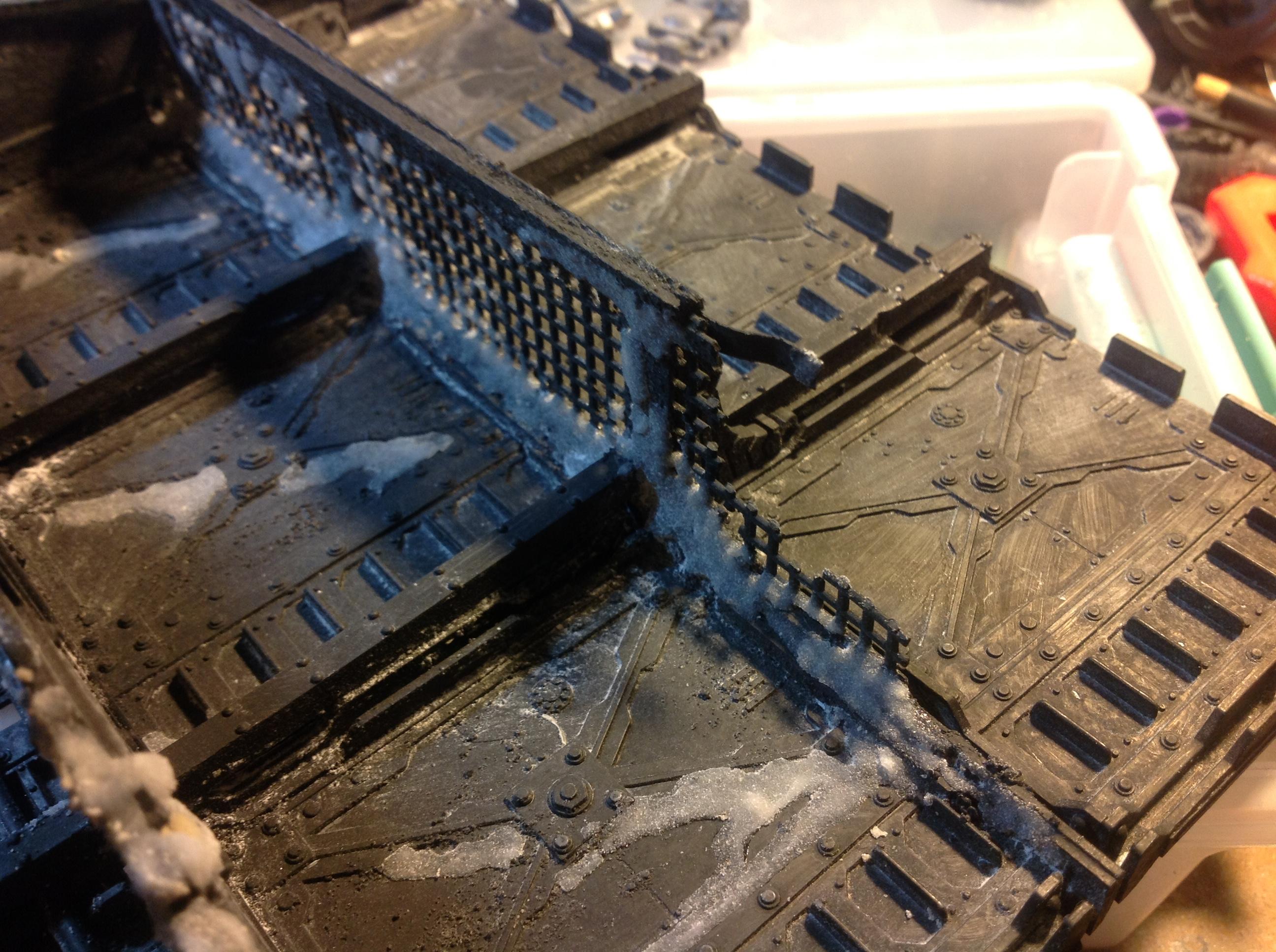 Inquisitor, Necromunda, Spacehulk, Terrain, Waaazag, Weathered, Work In Progress