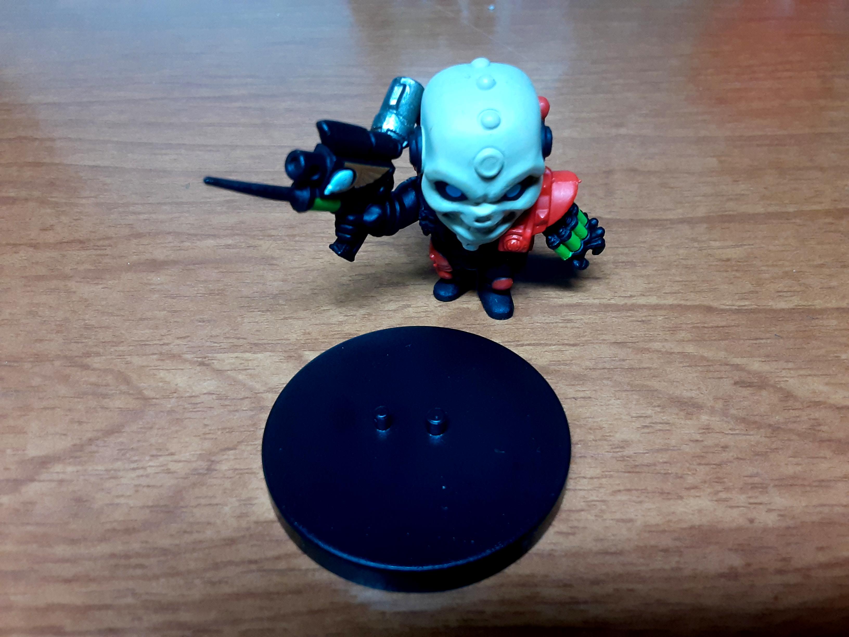 Bandai 40K Chibi Figurines Series 1 base pegs