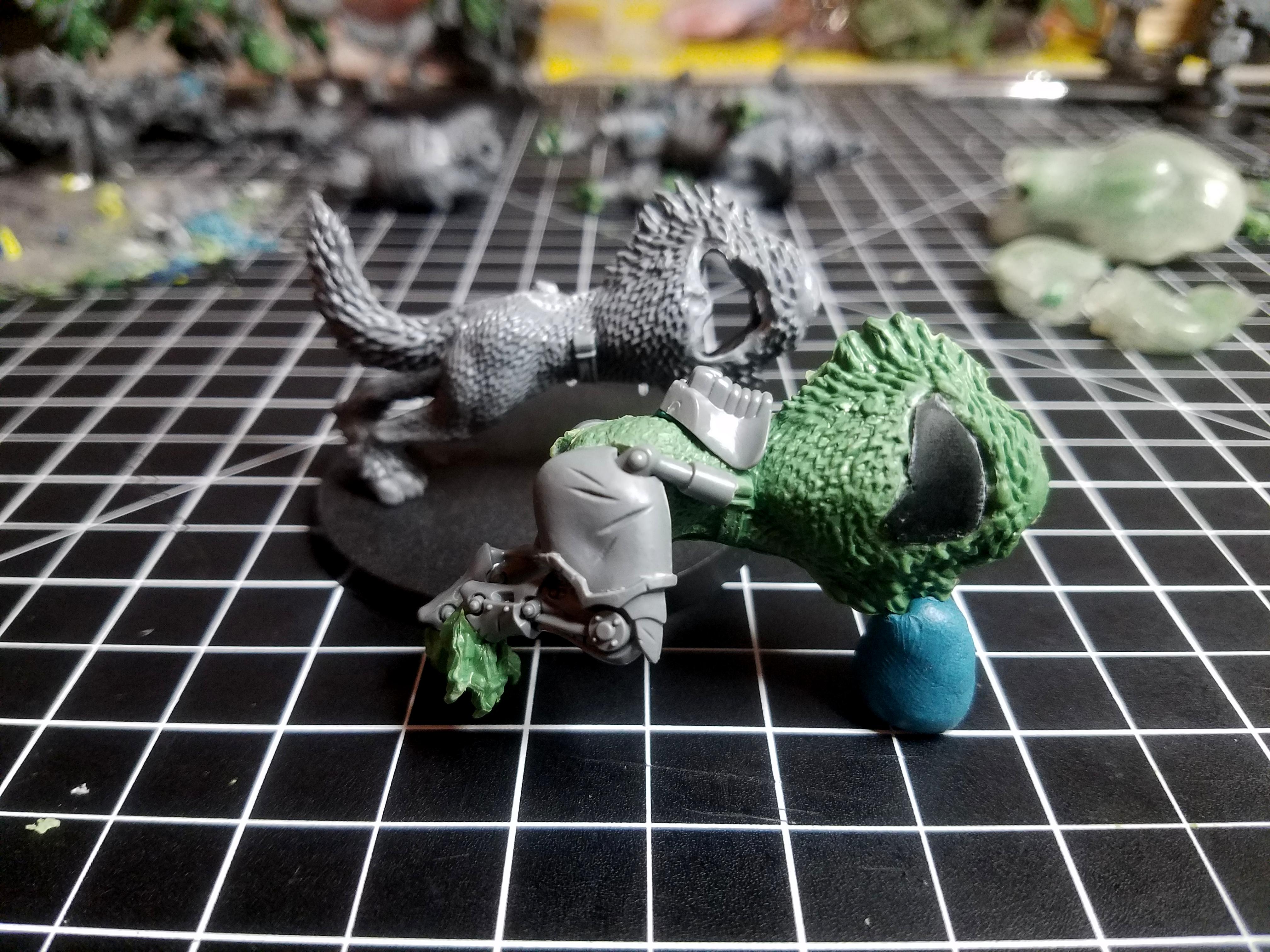 Thunderwolf Cavalry, Twc, Wgbl, Wip Green Stuff, Wolf Lord Space Marine