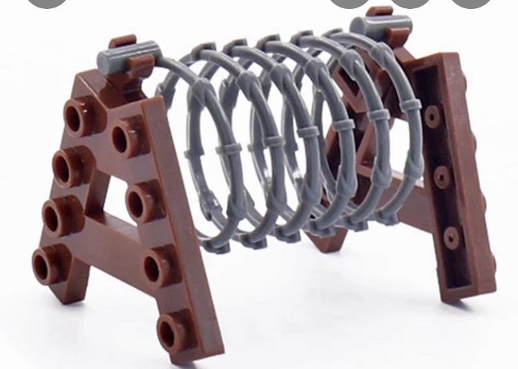 Barricade, Lego, Razor Wire