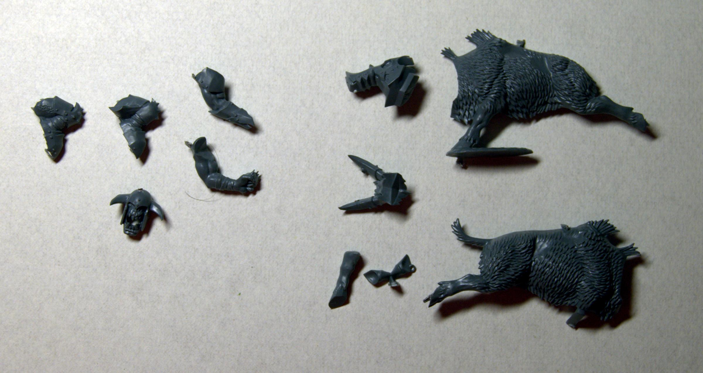 Boar Riders, Games Workshop, Orcs