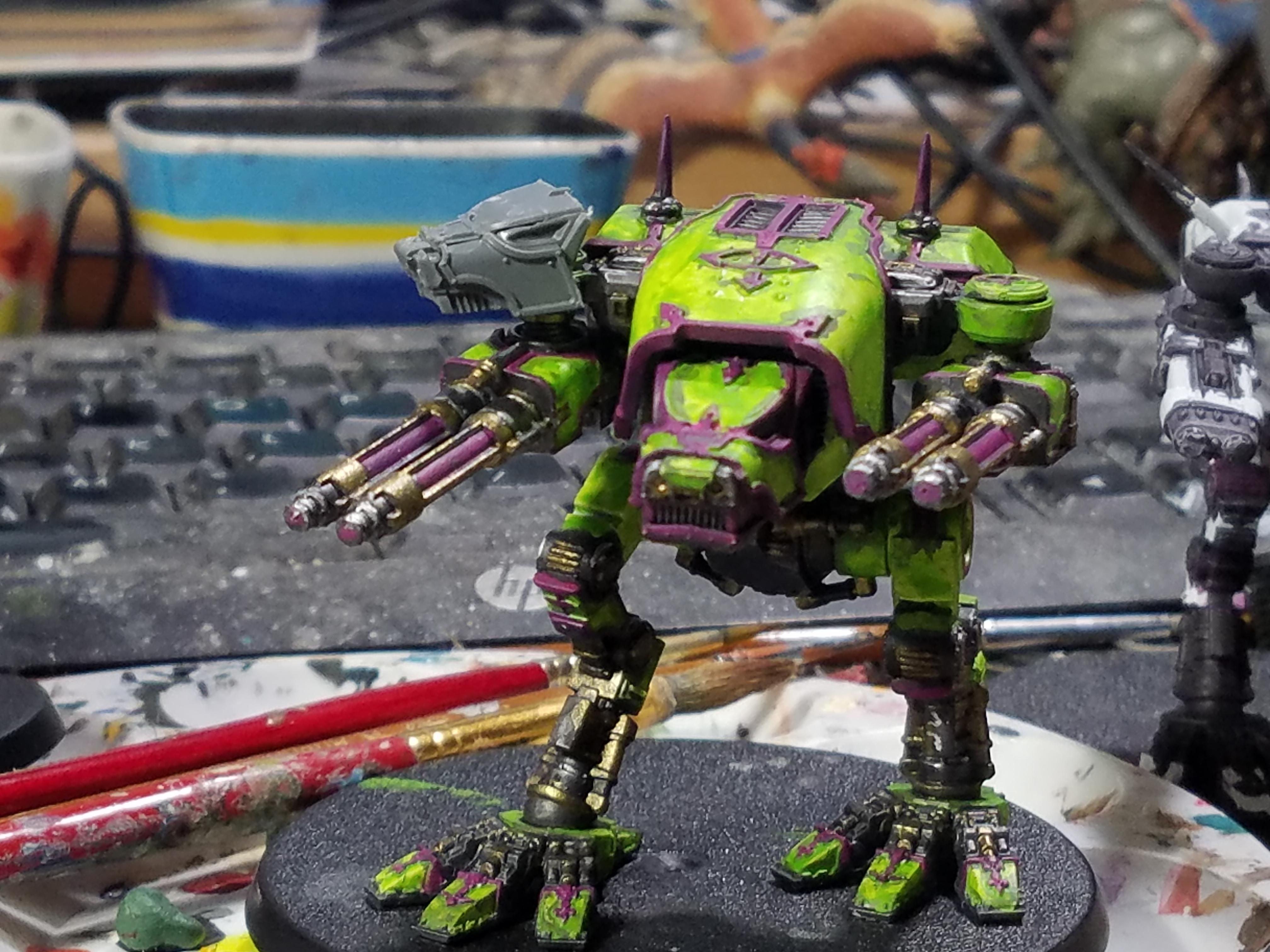 Adeptus Titanicus, Conversion Test, Games Workshop, Titan, Warhound