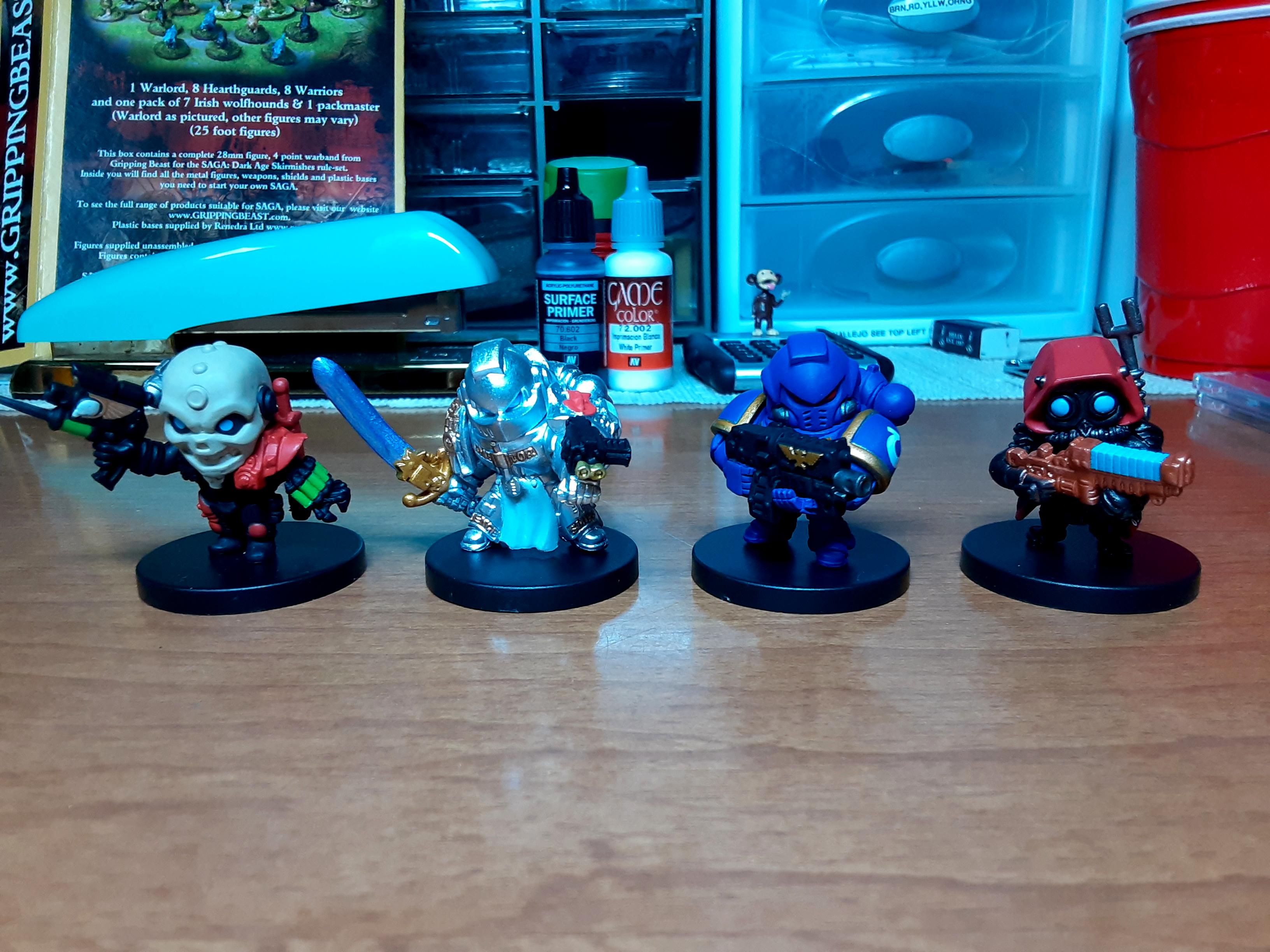 Bandai 40K Chibi Figurines Series 1 After the Sixth Purchase