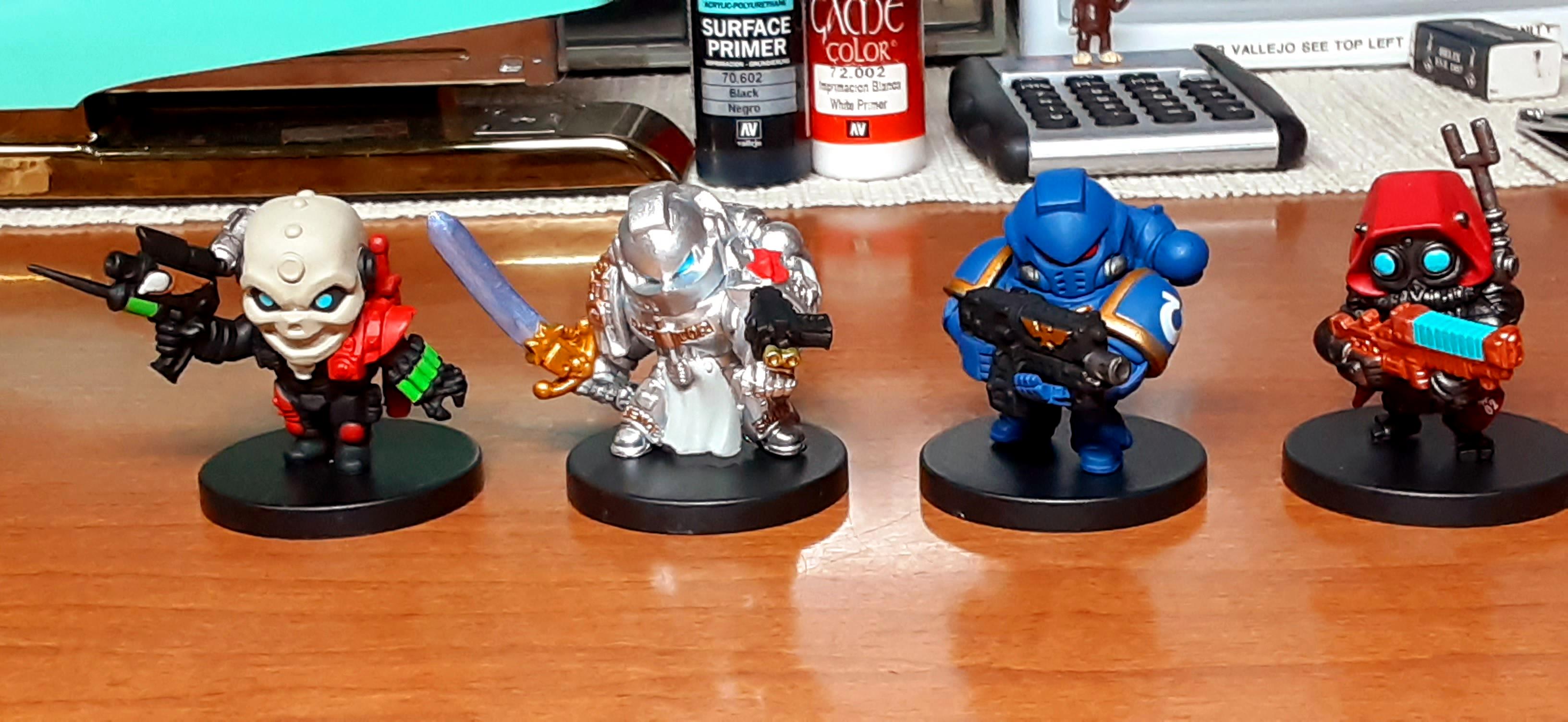 Bandai 40K Chibi Figurines Series 1 After the Sixth Purchase