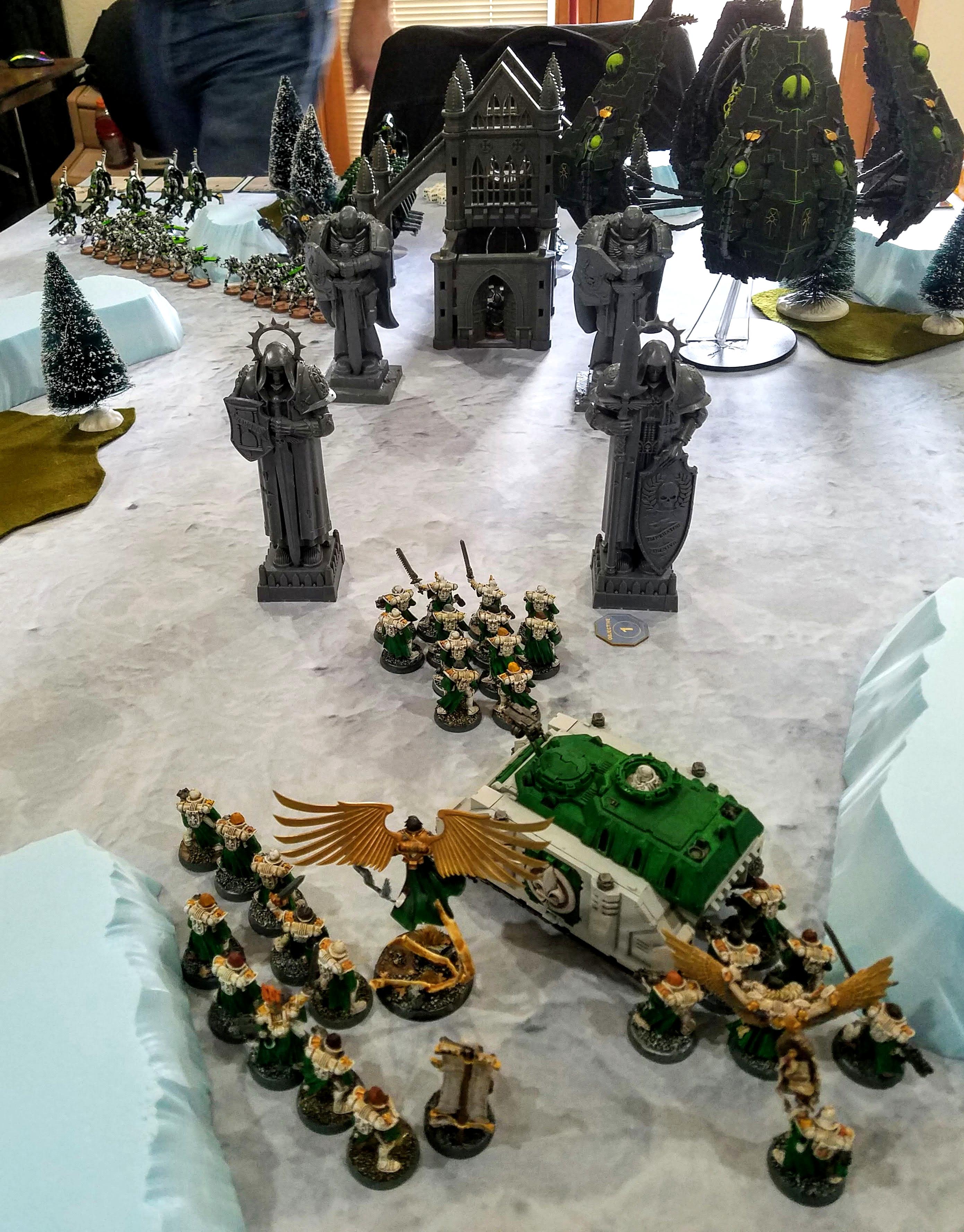 Necrons, Sisters Of Battle