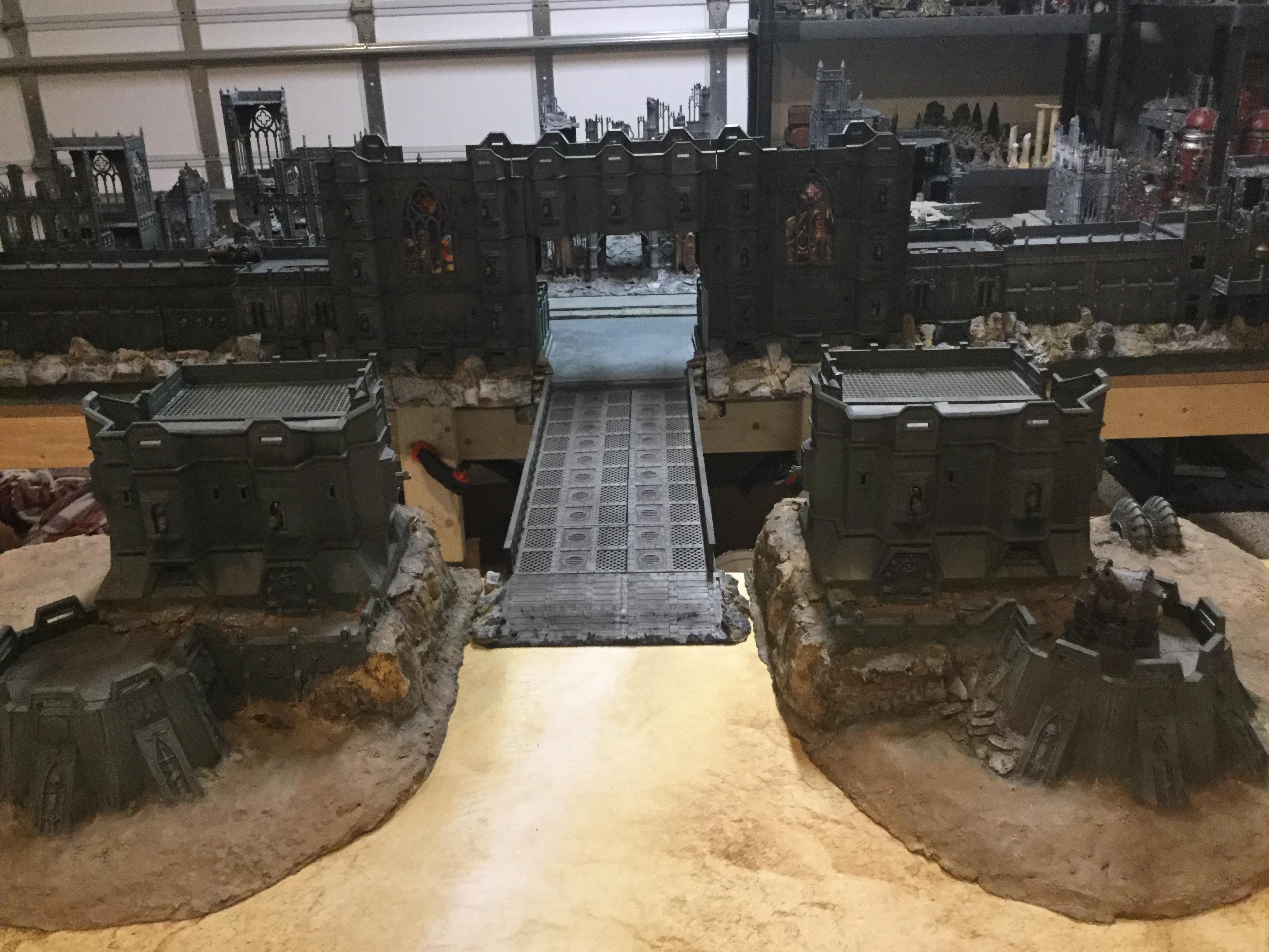 Fortress, Imperial City, Imperial Fortress, Ruins, Sector Imperialis, Sector Imperialis.  Imperial City.  Sector Mechanicus. Terrain. Ruins., Sector Mechanicus, Terrain