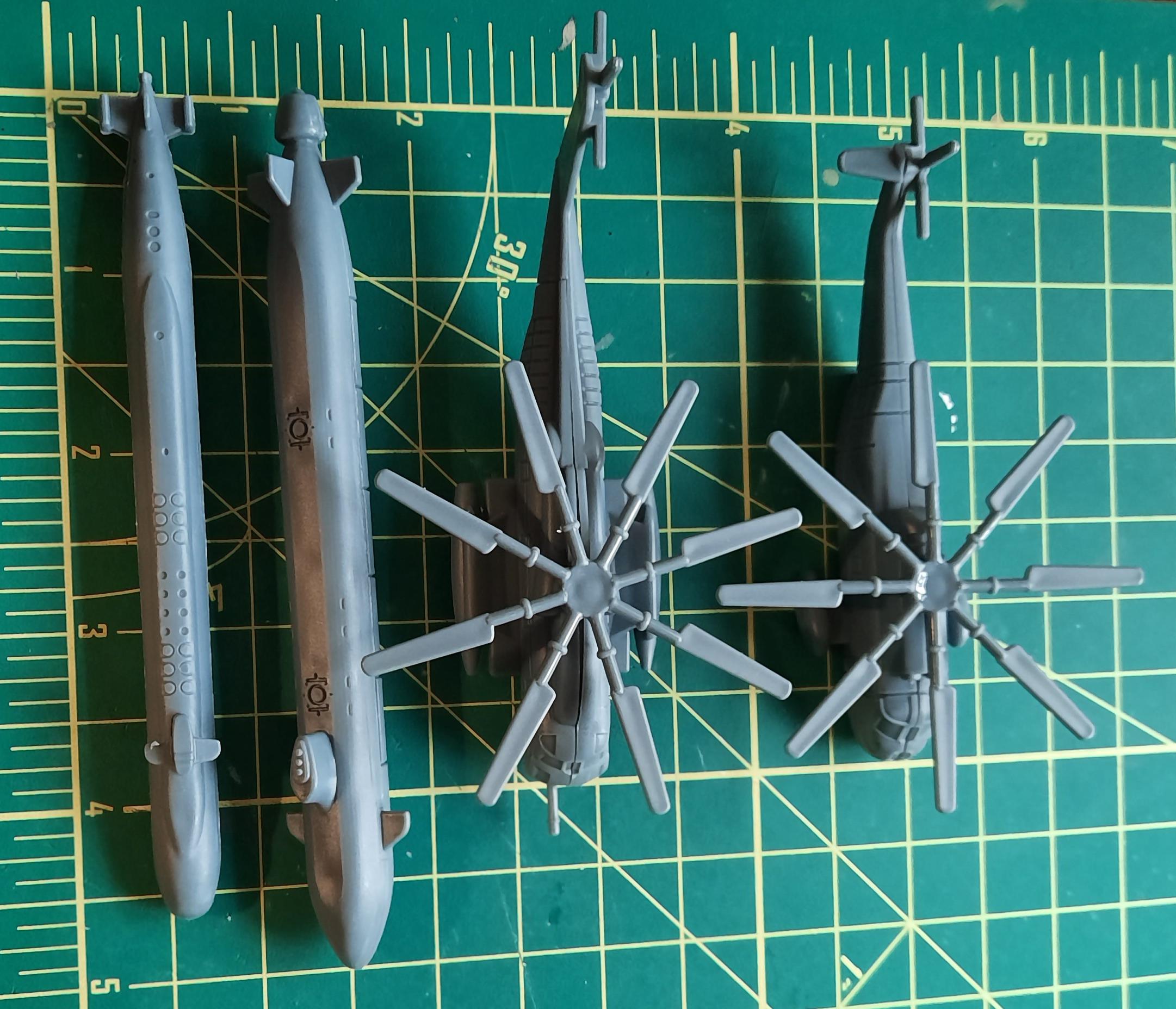 Air Force, Helicopter, Navy, Ship, Submarine, Toy