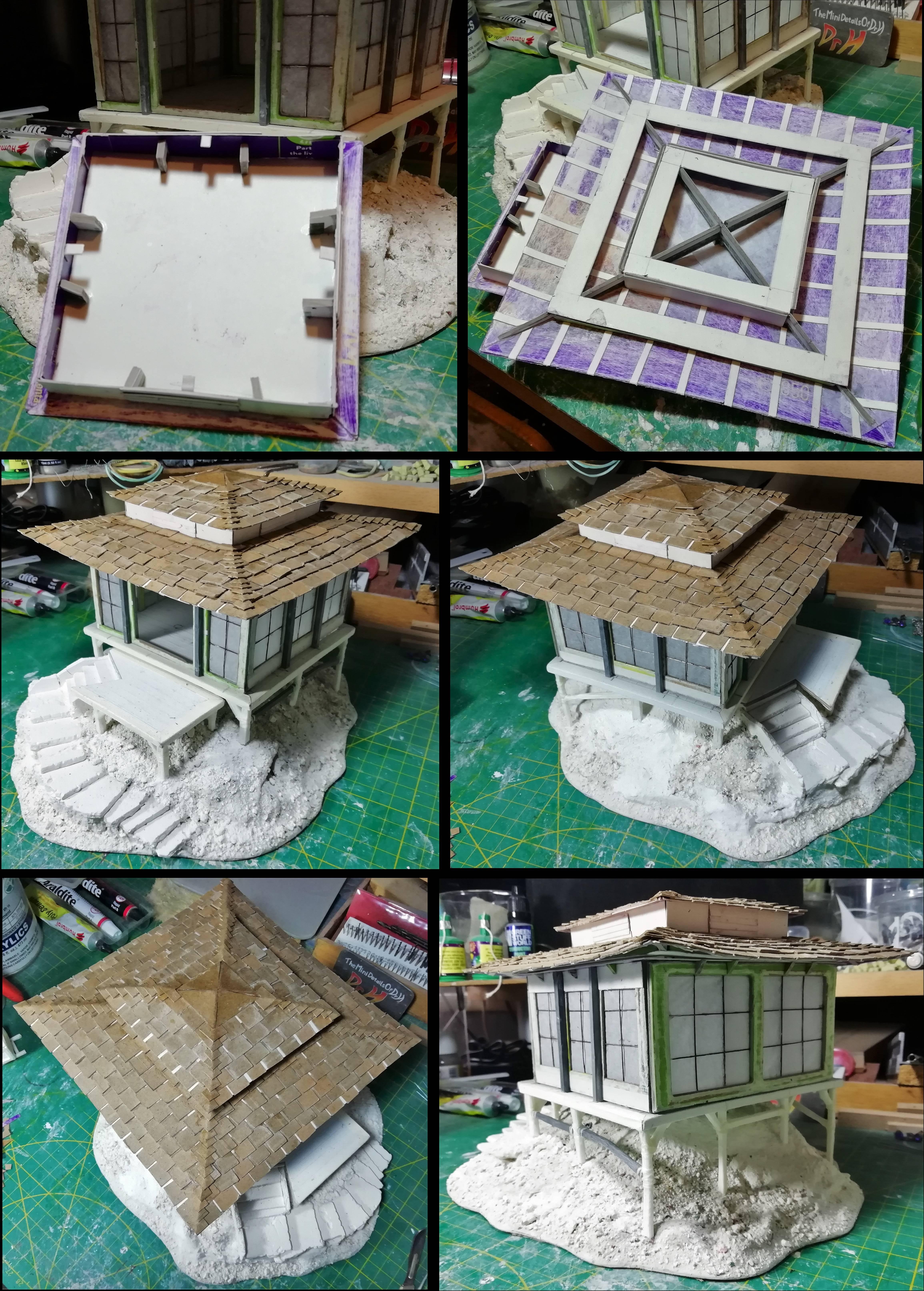 Hut on mound wip 9