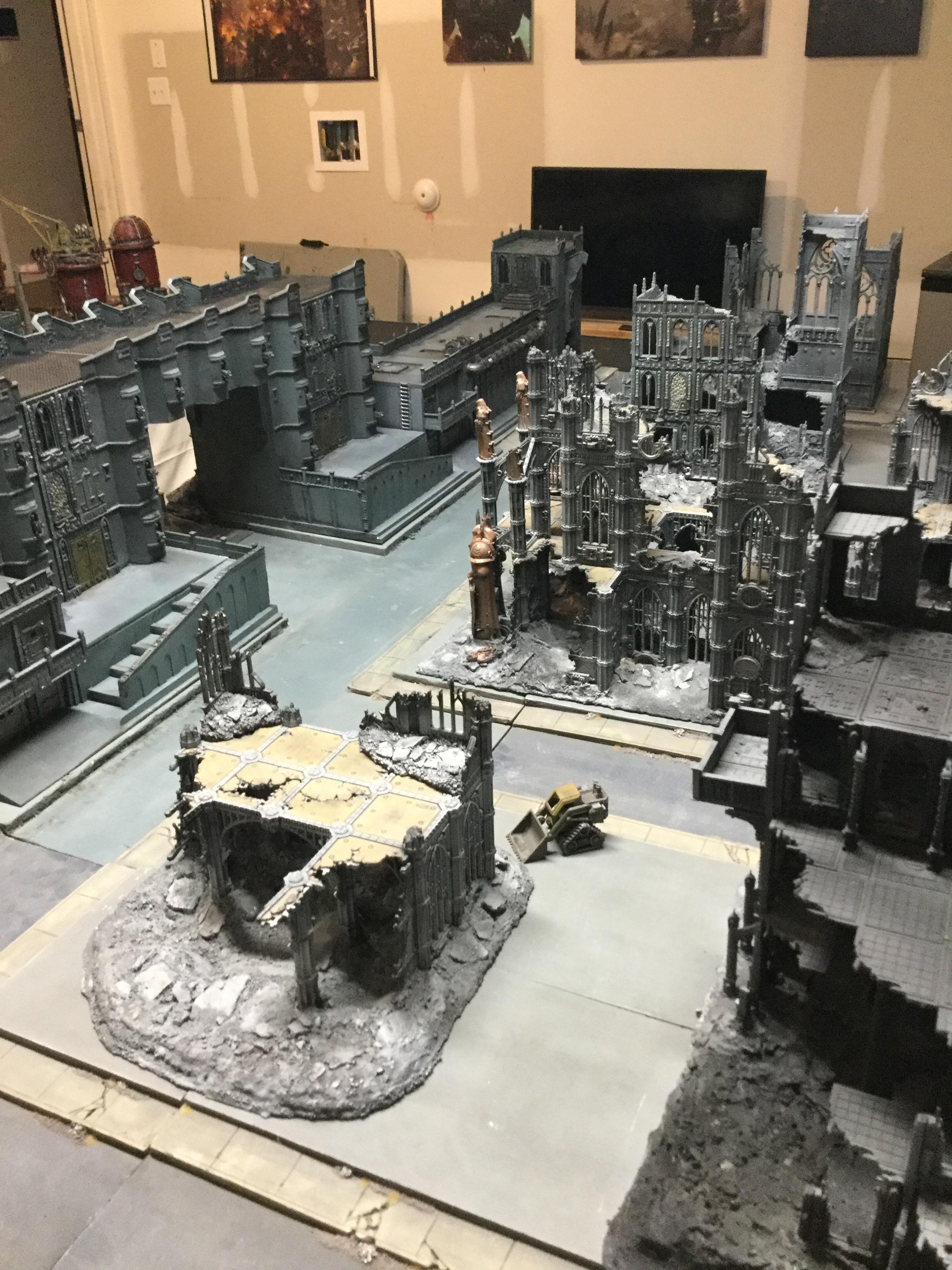 Fortress, Imperial City, Imperial Fortress, Ruins, Sector Imperialis, Sector Mechanicus, Terrain