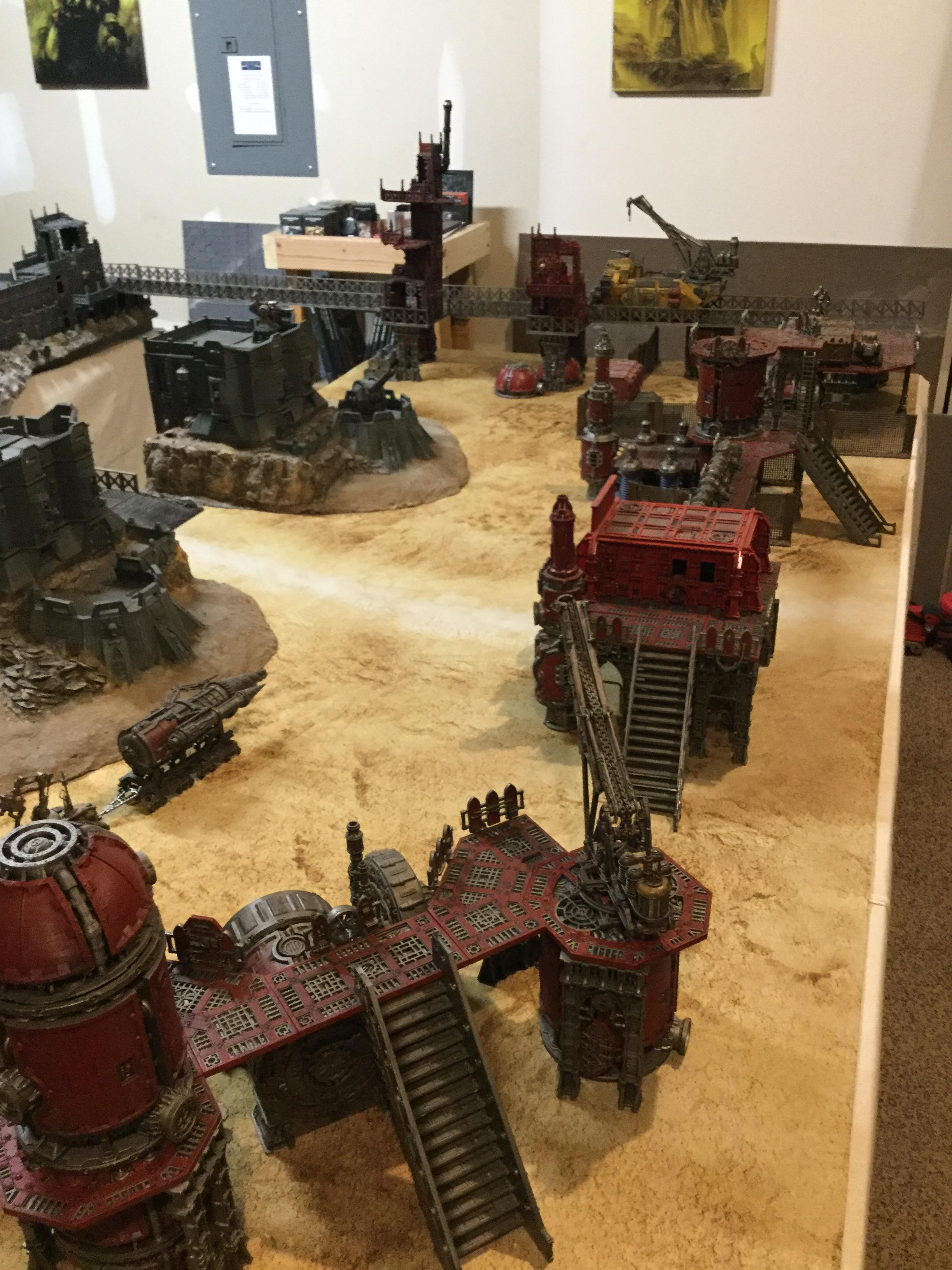 Fortress, Imperial City, Imperial Fortress, Ruins, Sector Imperialis, Sector Mechanicus, Terrain