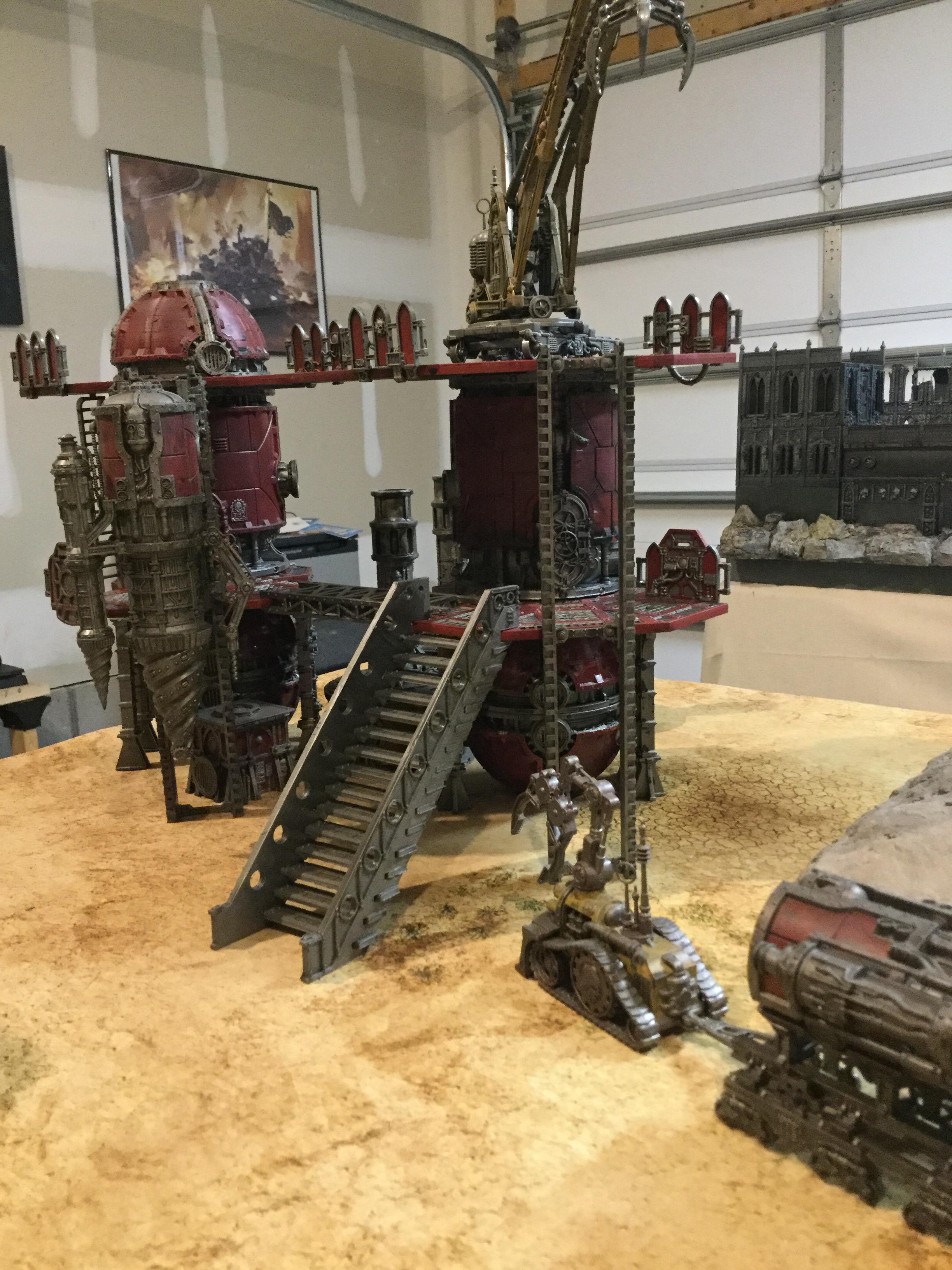 Fortress, Imperial City, Imperial Fortress, Ruins, Sector Imperialis, Sector Mechanicus, Terrain