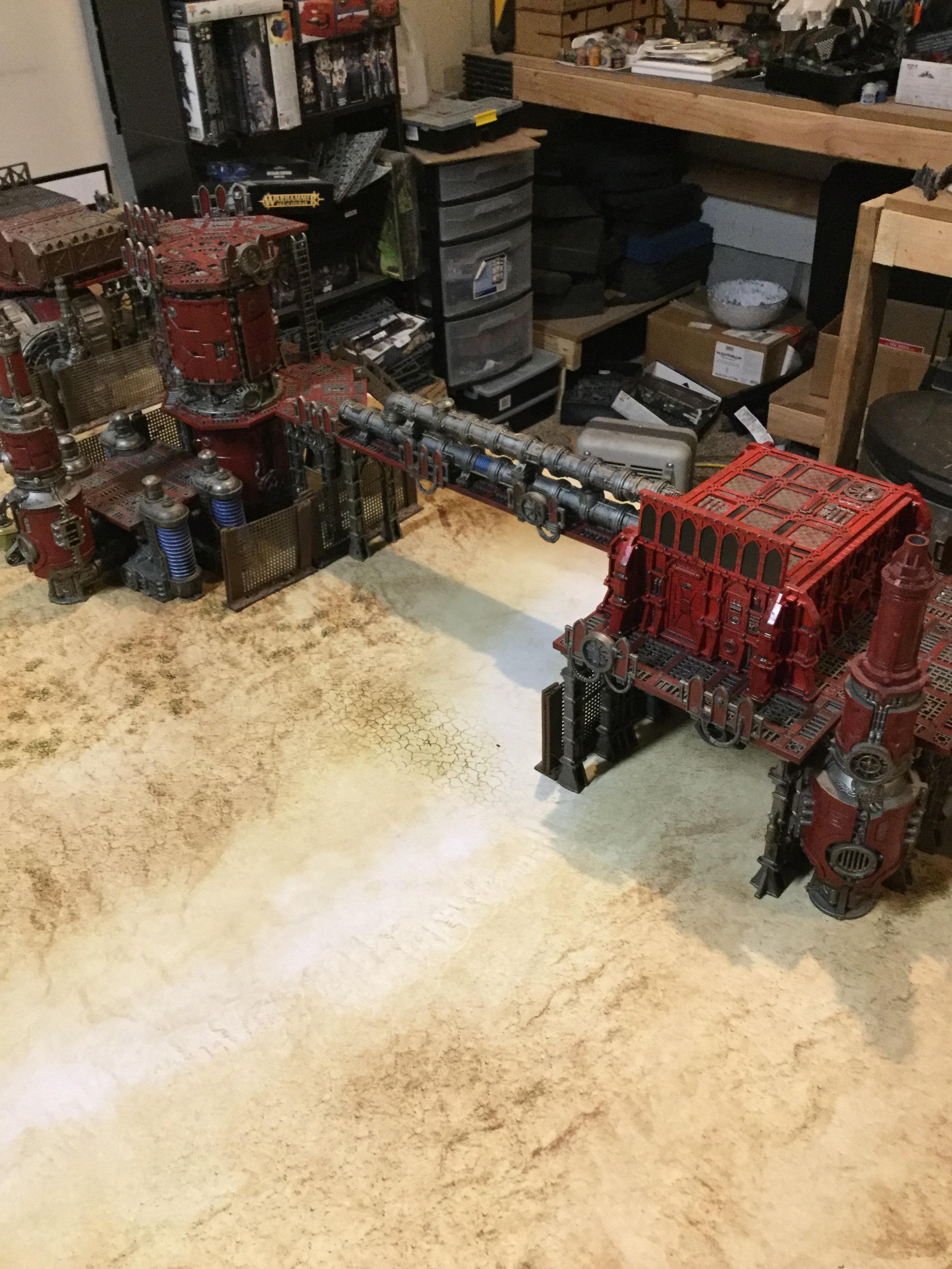 Fortress, Imperial City, Imperial Fortress, Ruins, Sector Imperialis, Sector Mechanicus, Terrain