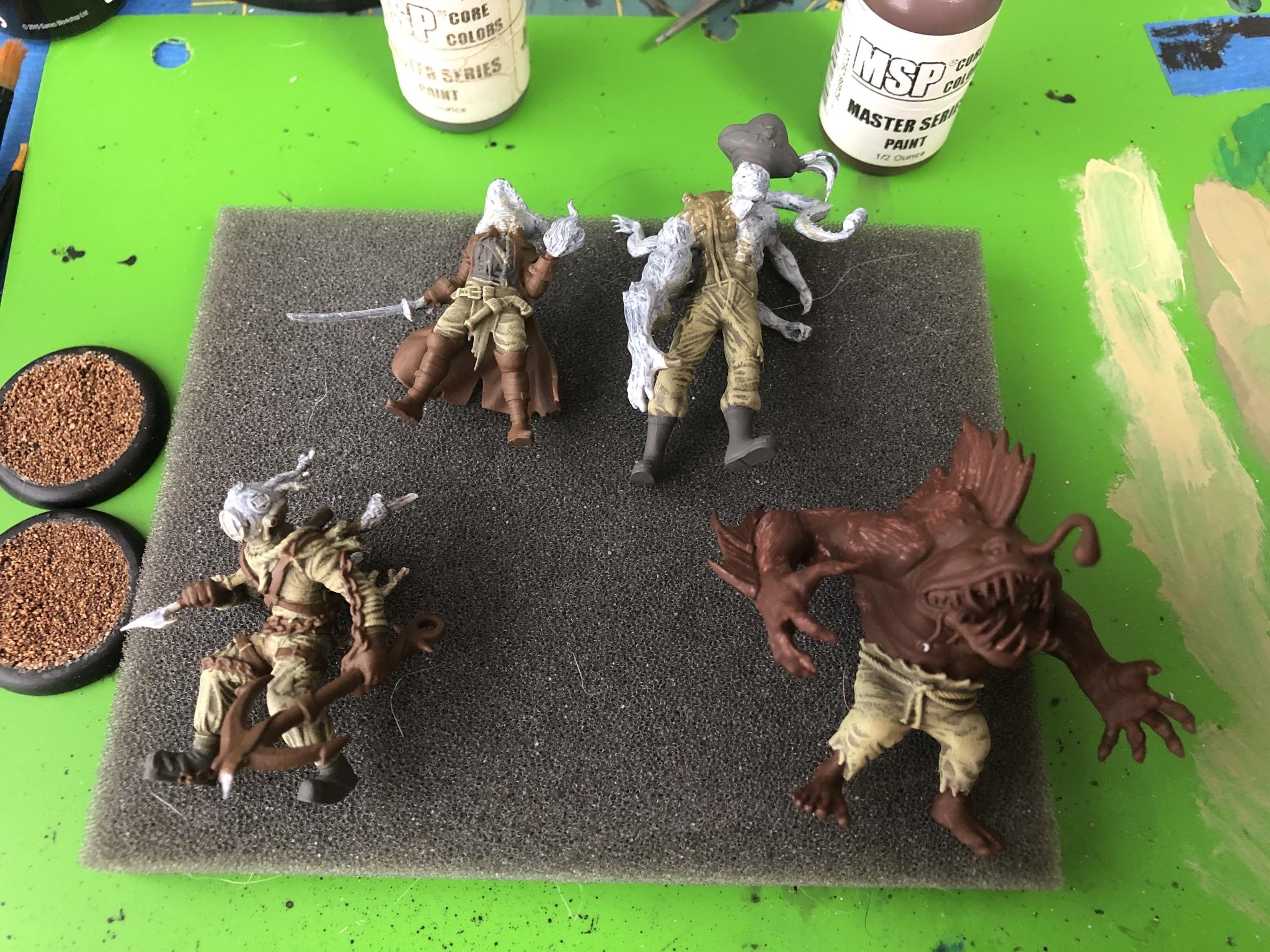 Coral, Diver, Fish, Malifaux, Nautical, Naval, Pirate, Resurectionists, Undead, Work In Progress, Wyrd