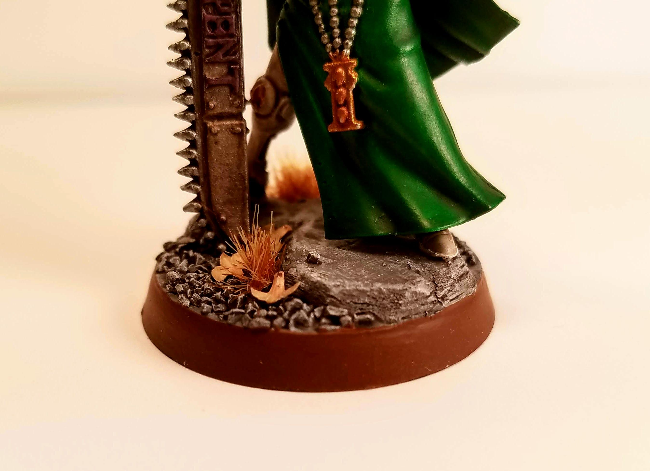 Canoness, base detail