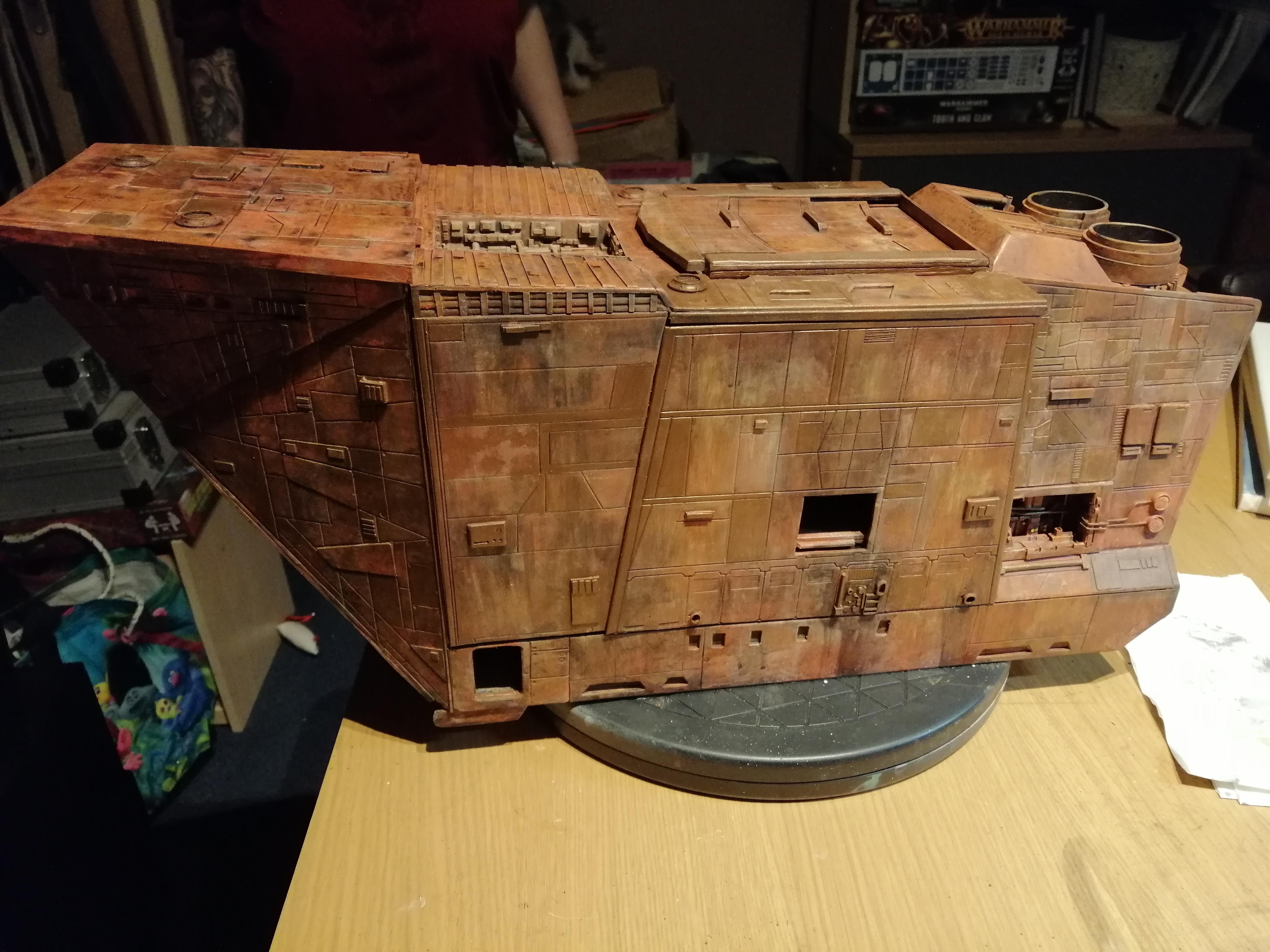 Sandcrawler, Scratch Build, Star Wars