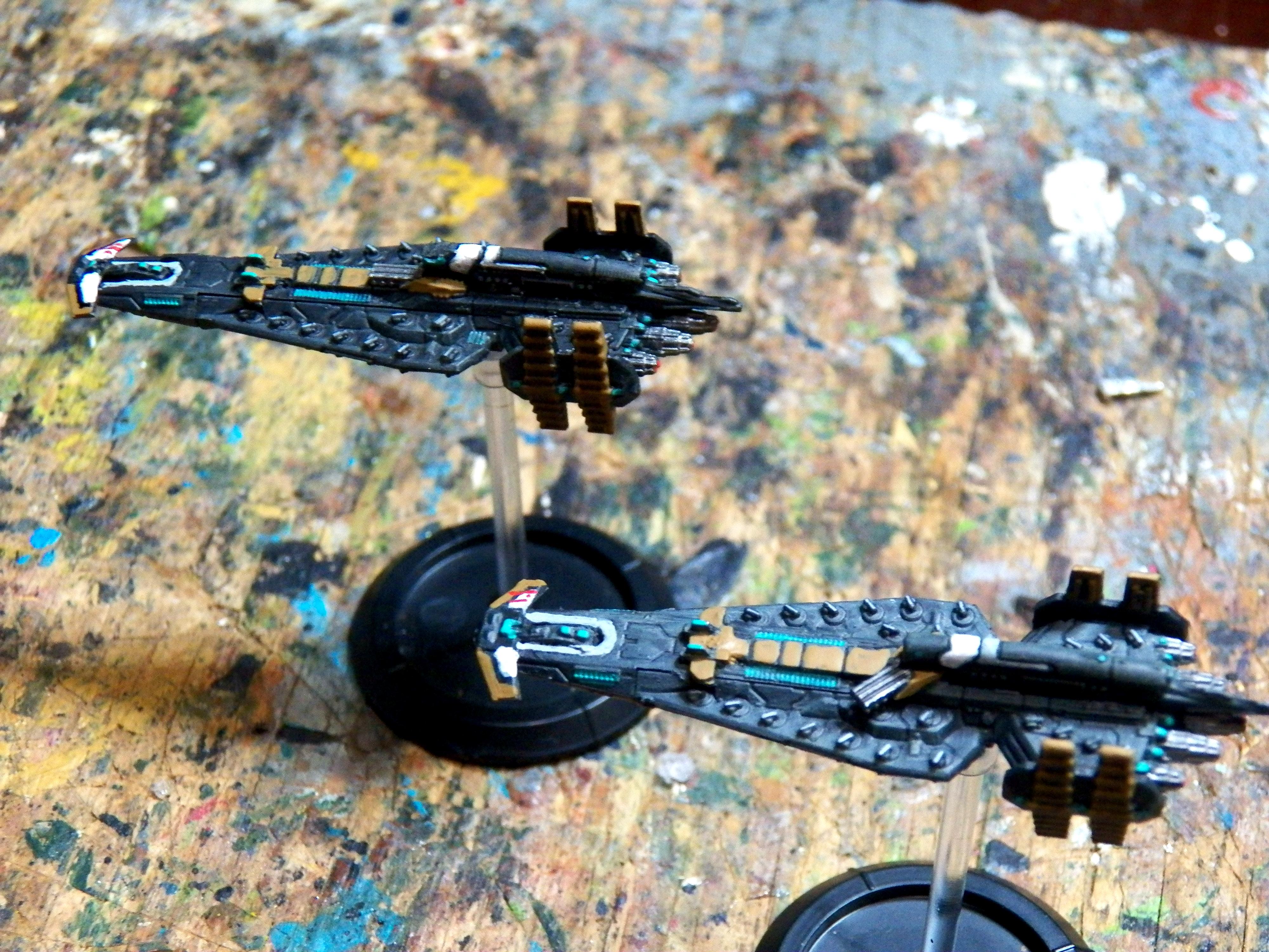 Battlefleet Gothic, Conversion, Drop Fleet Commander, Frigate, Ucm