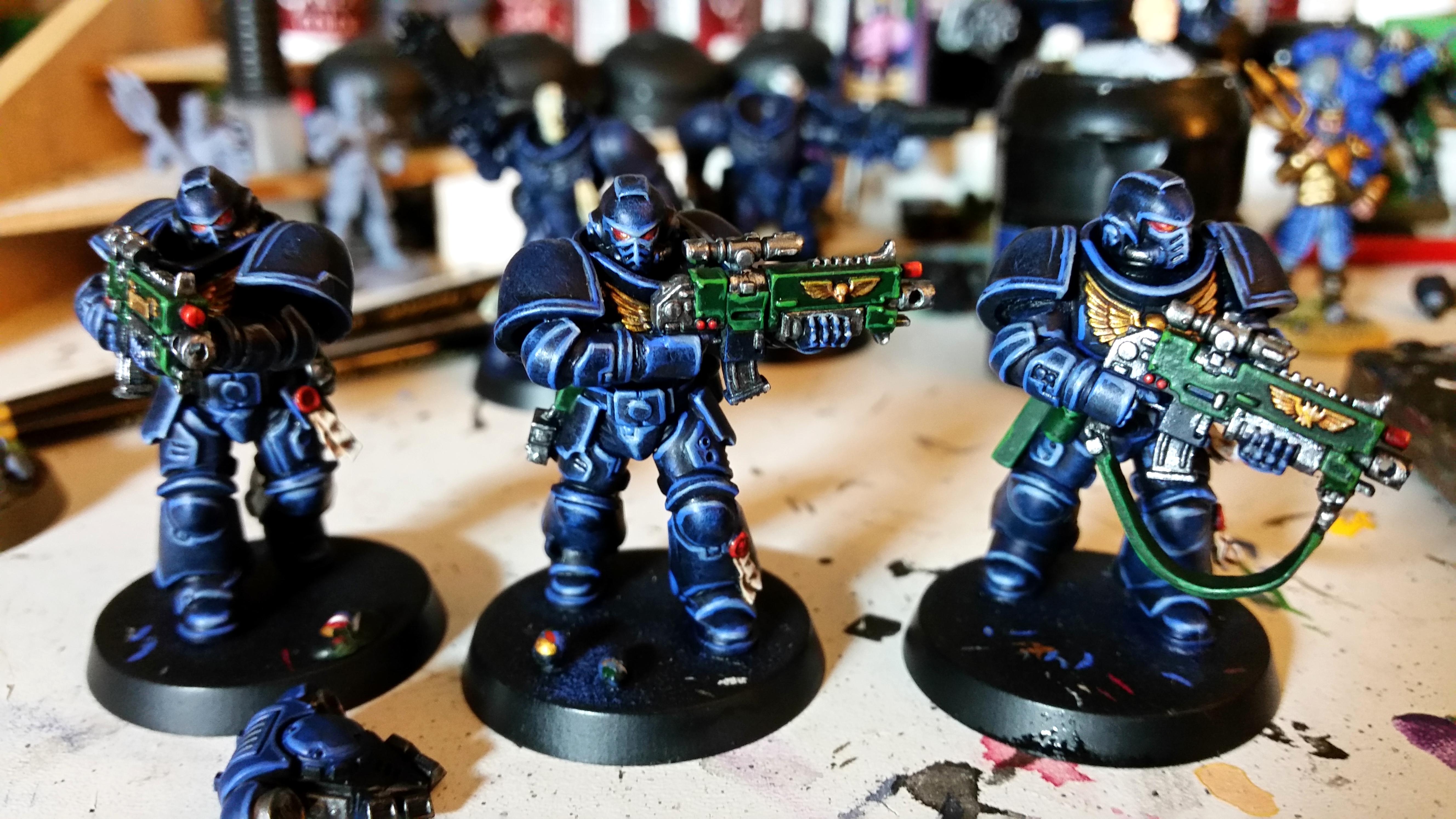 Intercessors, Primaris, Space Marines, Ultramarines