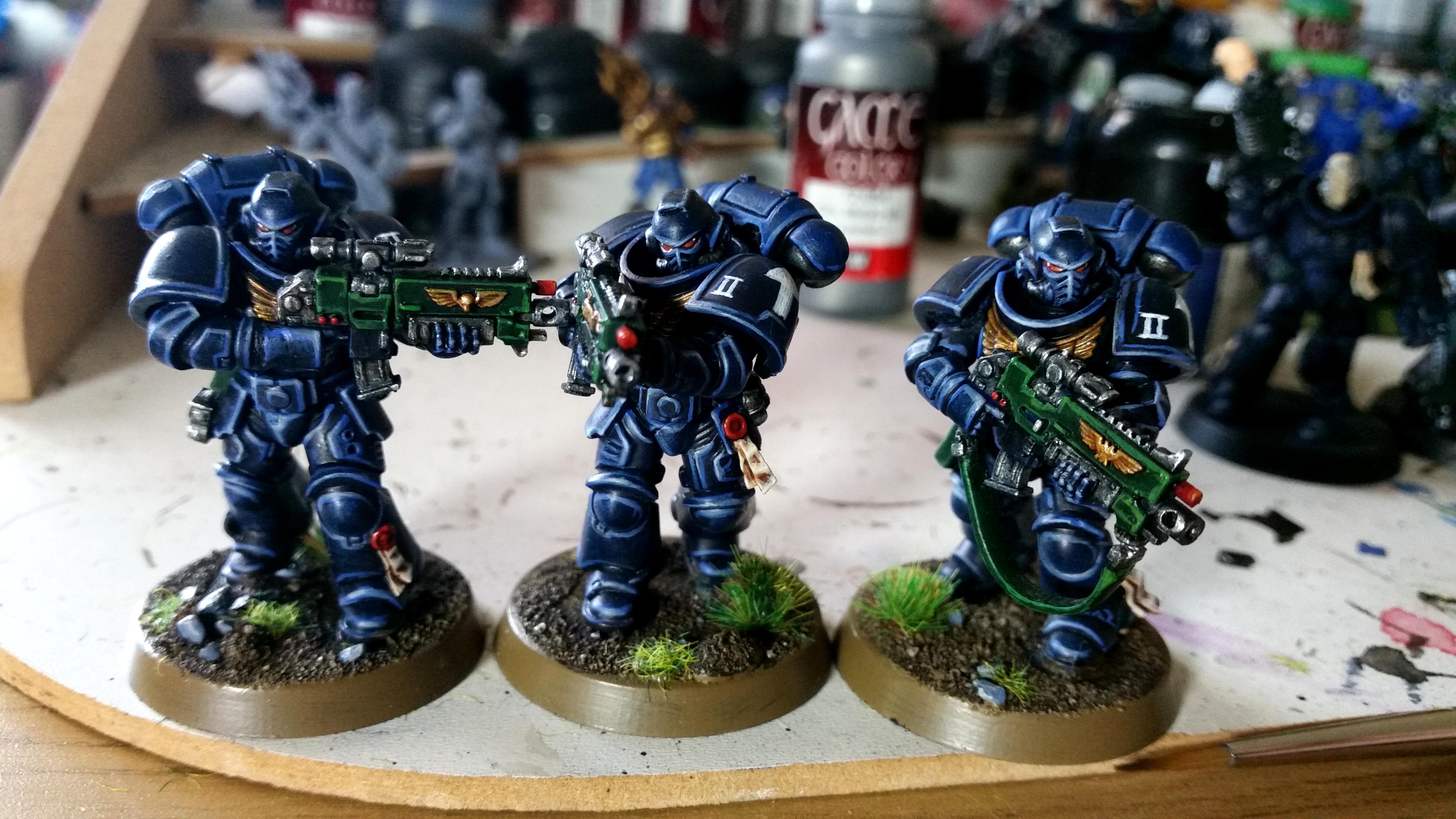 Intercessors, Primaris, Space Marines, Ultramarines