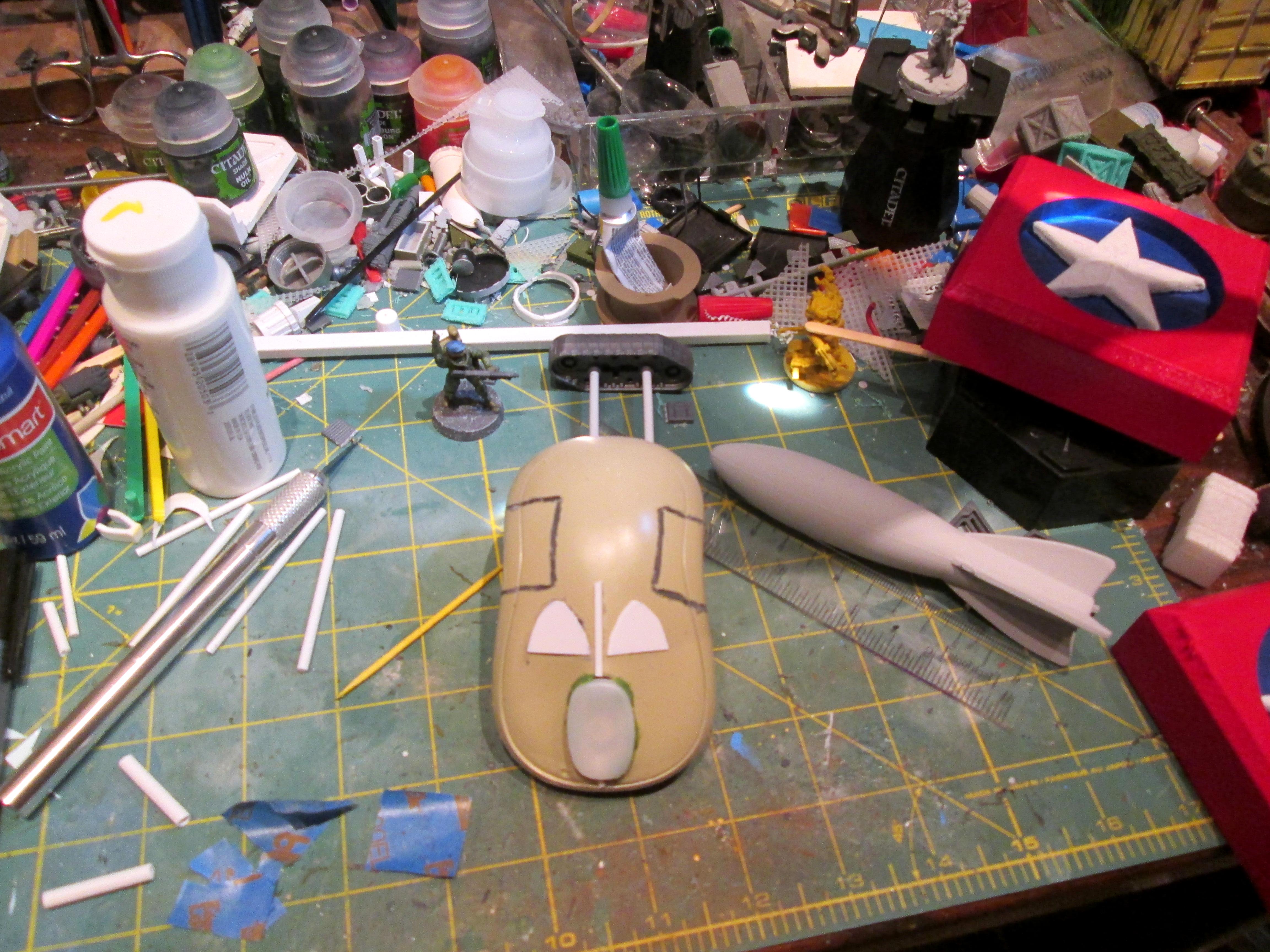 Cars, Lunar, Mouse, Scouts, Scratch Build