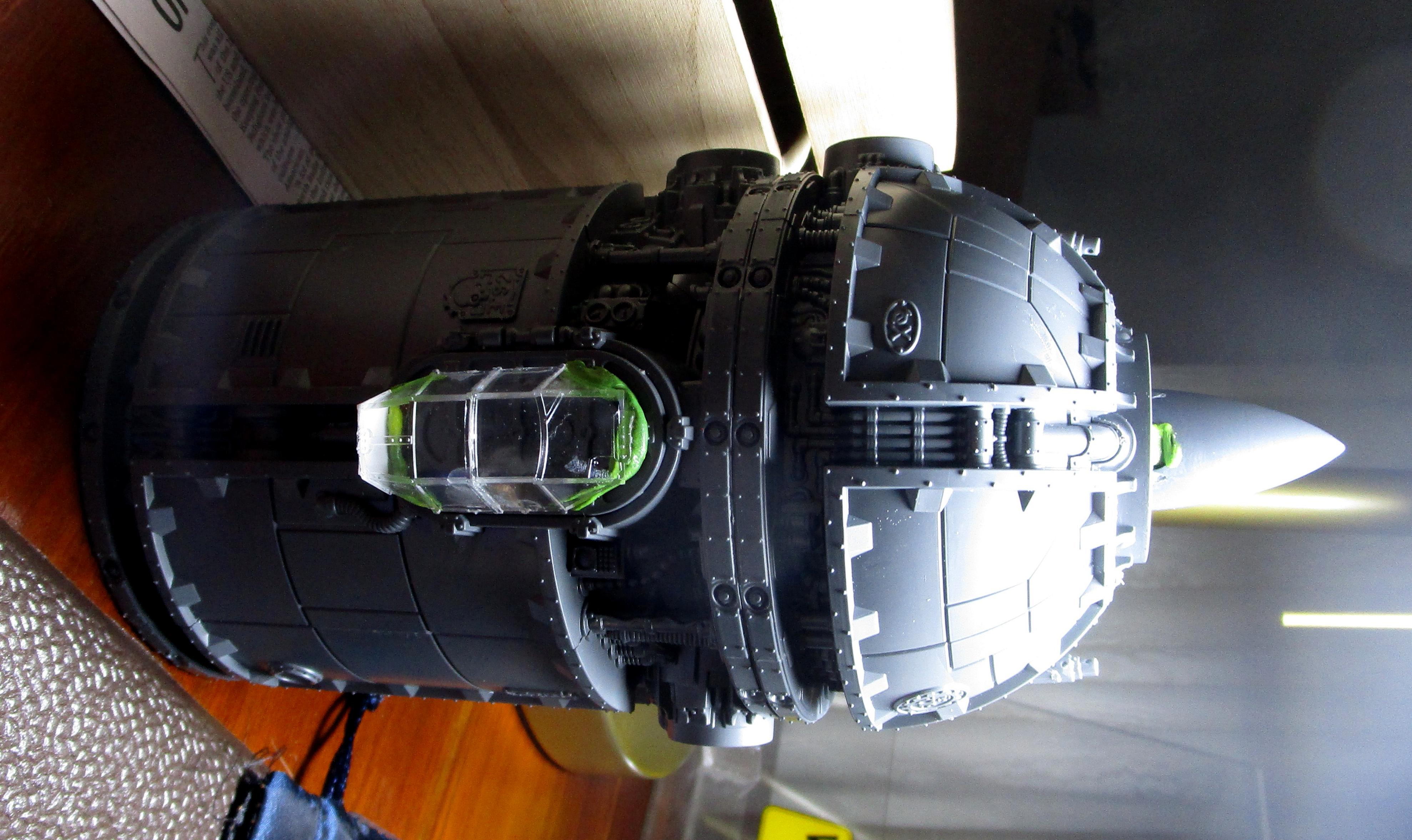 Conversion, Imperial Navy, Marauder Bomber, Scratch Build, Starhawk Bomber, War Rocket, Work In Progress, Zone Mortalis