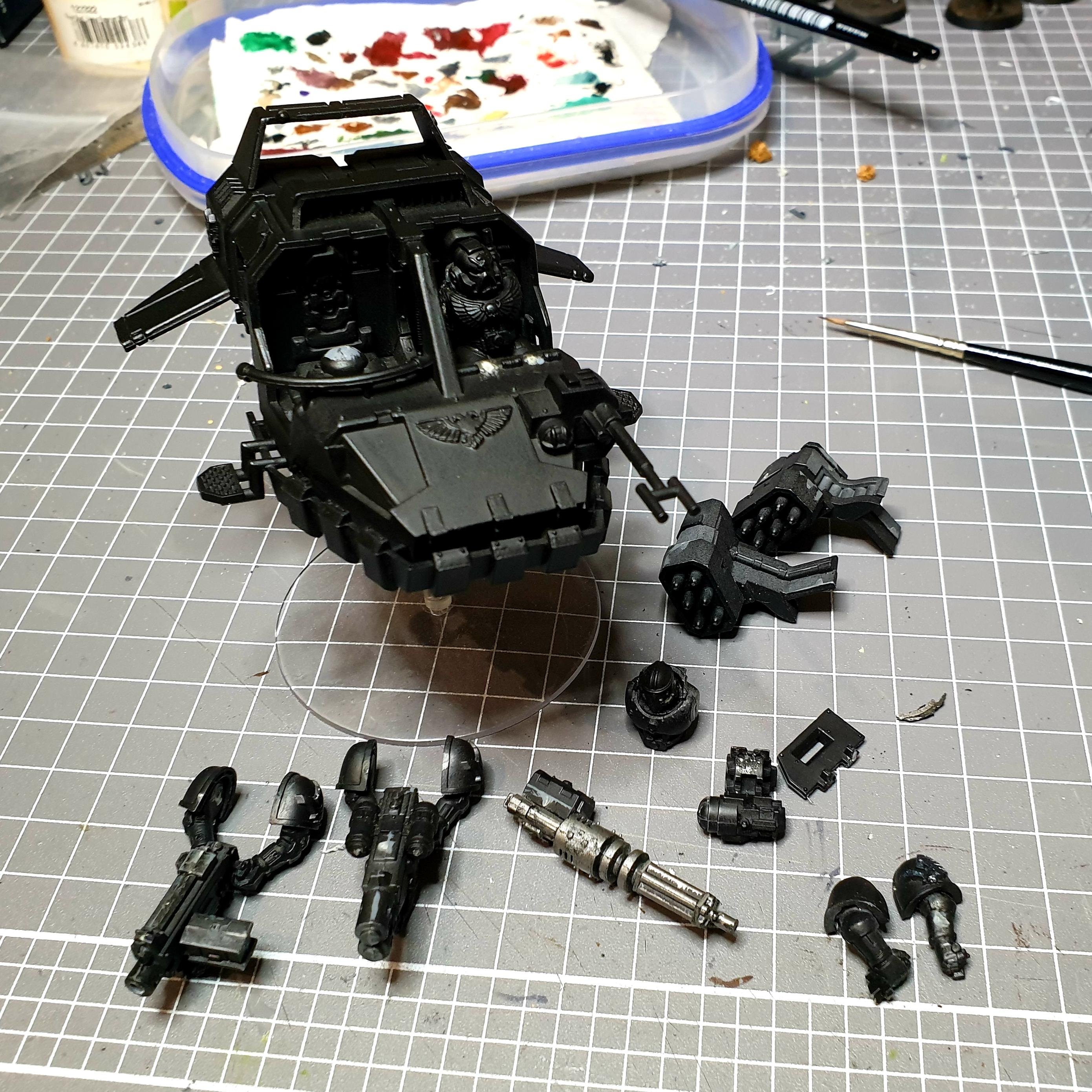 Angel, Dark, Land, Ravenwing, Space, Space Marines, Speeder
