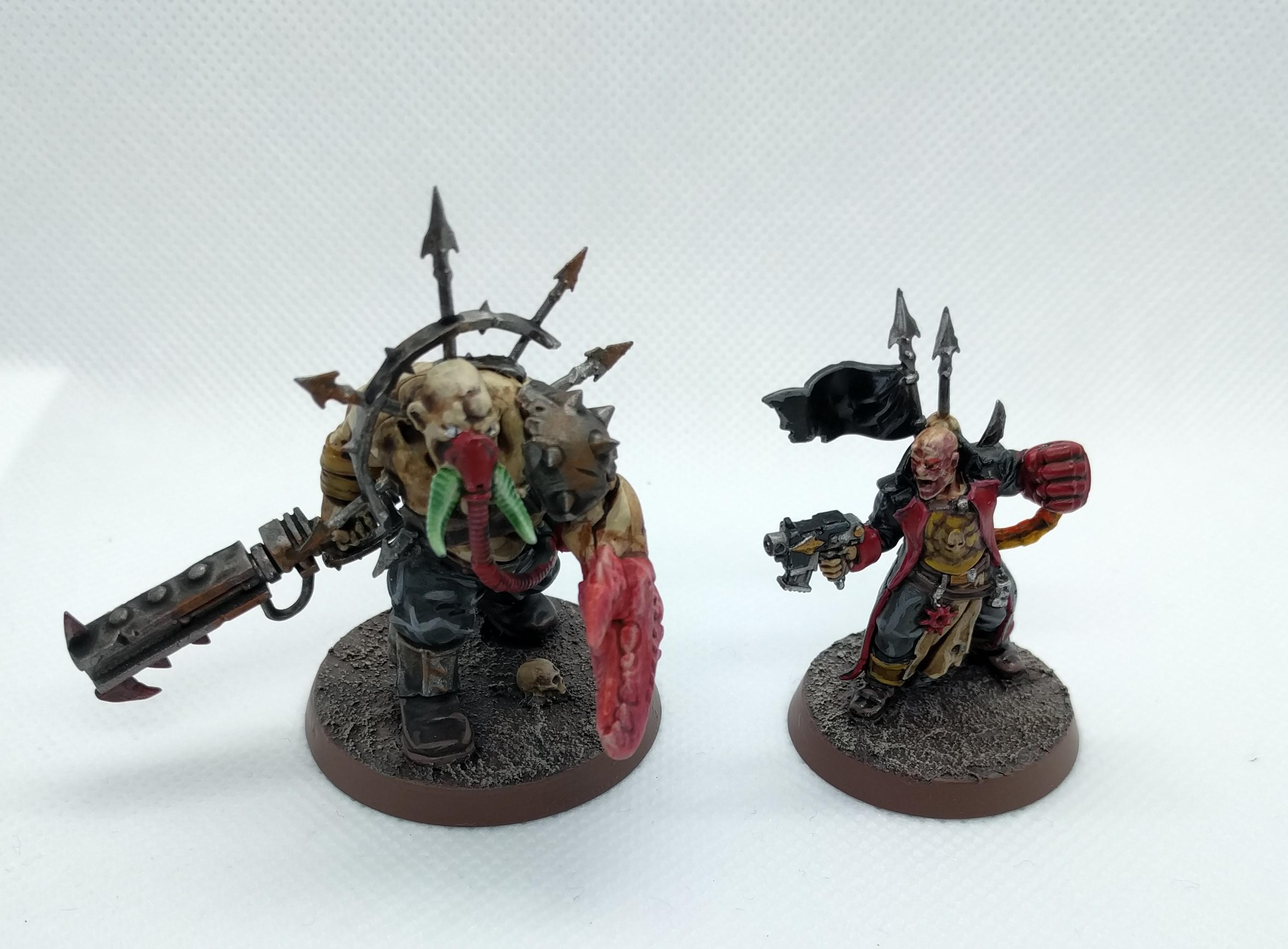 Traitor Commisar, Traitor Guardsmen, Traitor Ogryn
