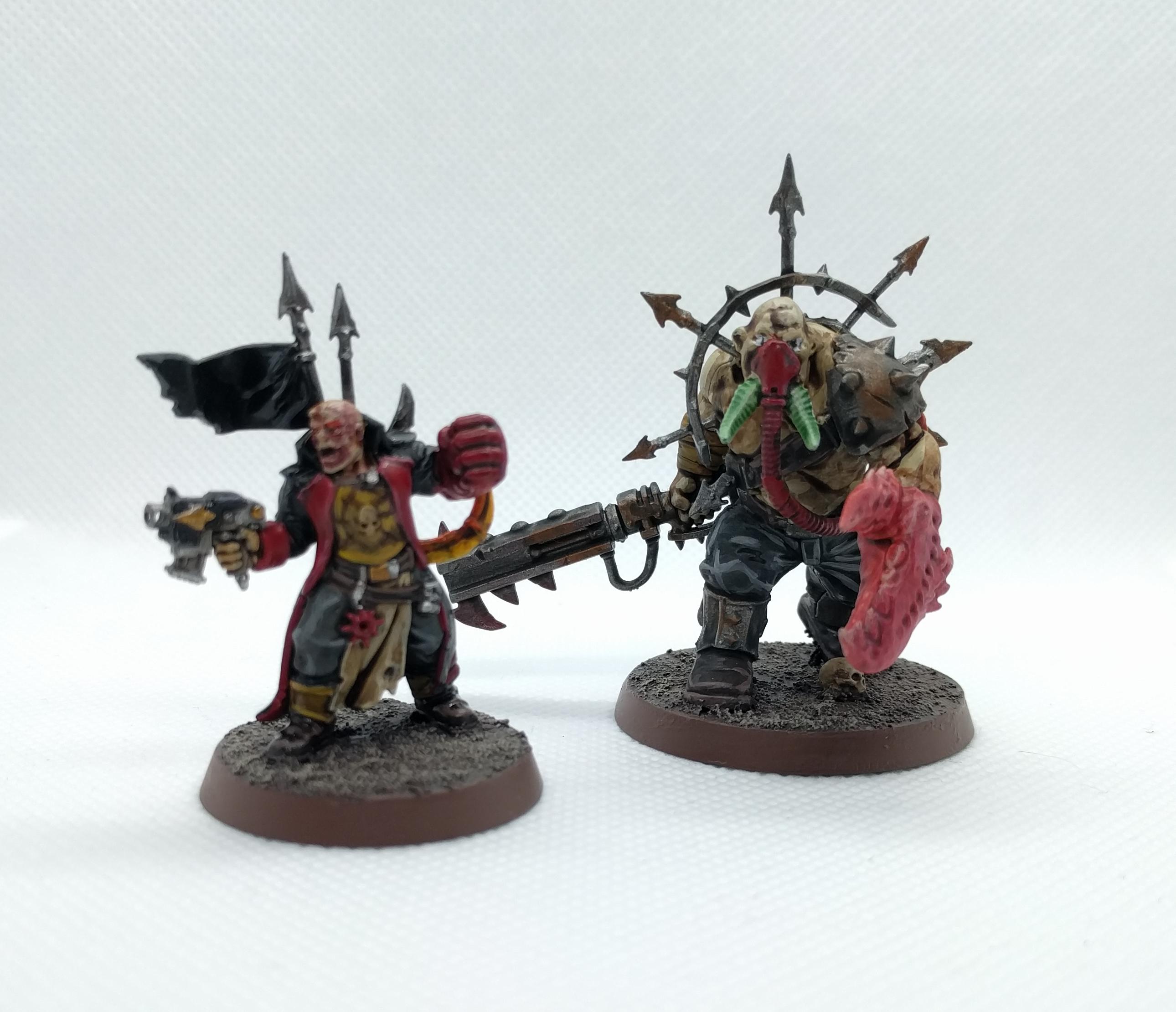 Traitor Commisar, Traitor Guardsmen, Traitor Ogryn