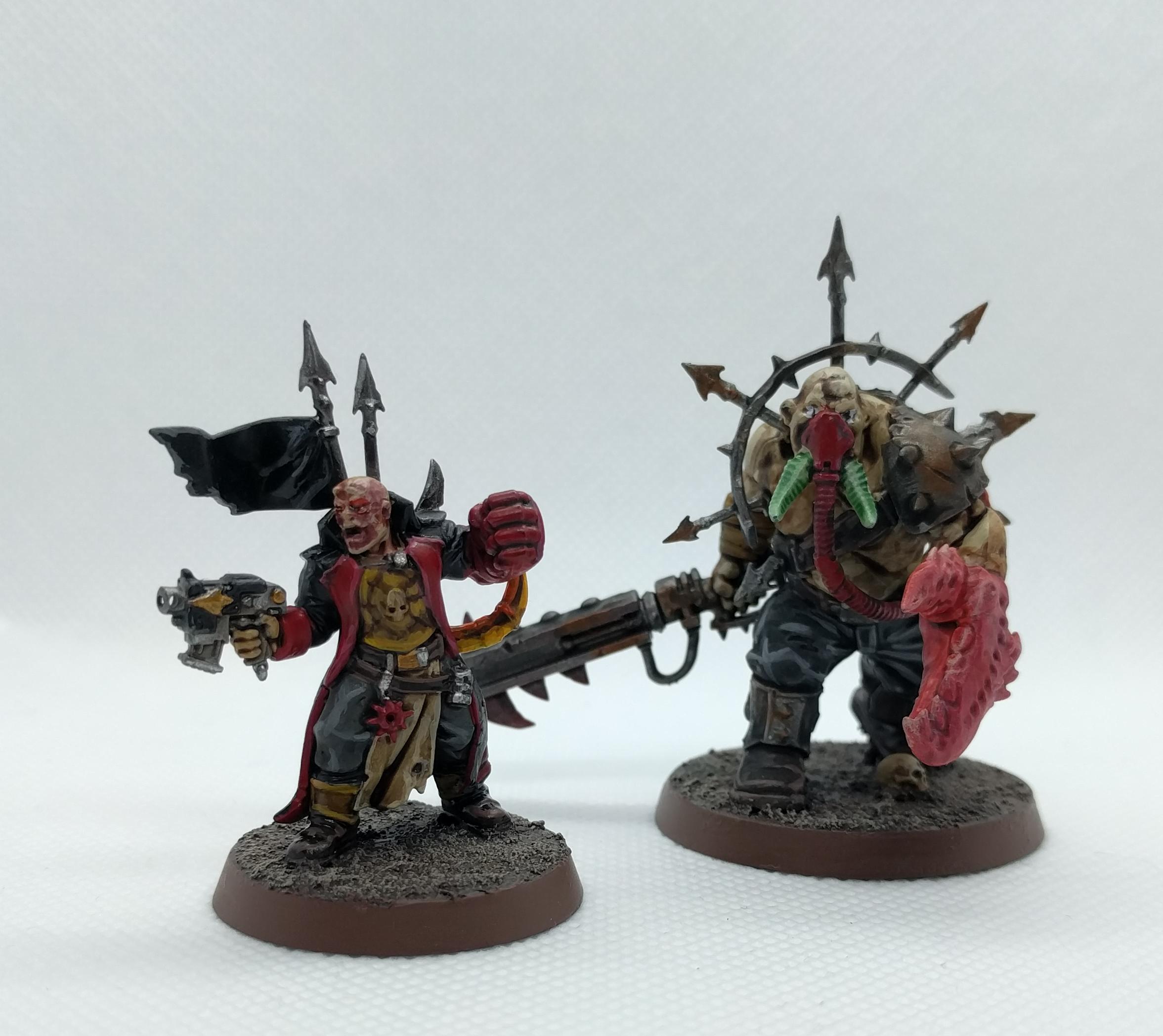 Traitor Commisar, Traitor Guardsmen, Traitor Ogryn