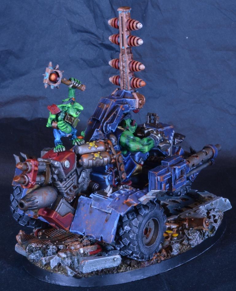 Big Mek, Bike, Kustom Force Field, Orks