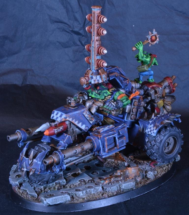 Big Mek, Bike, Kustom Force Field, Orks