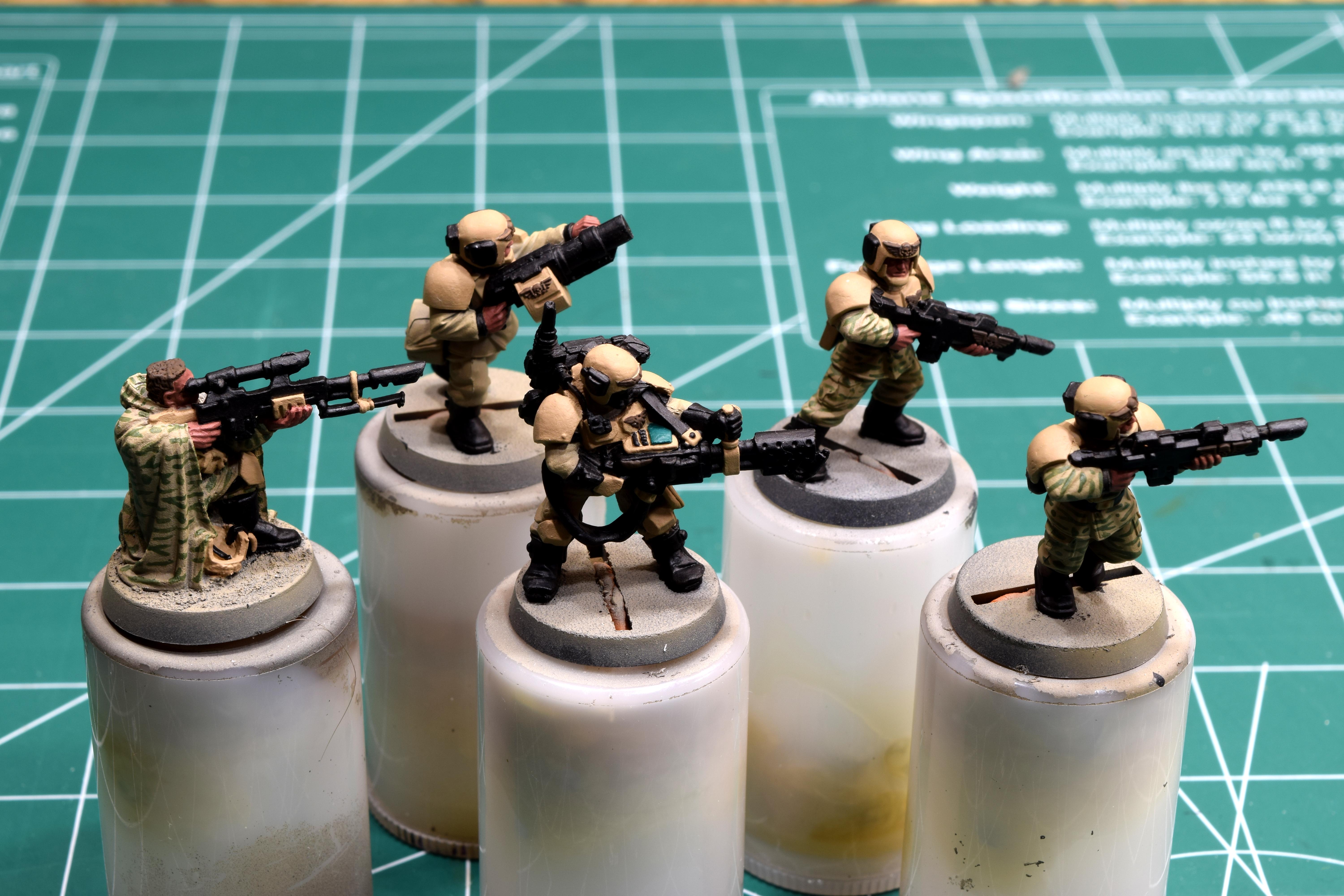 Imperial Guard, Work In Progress
