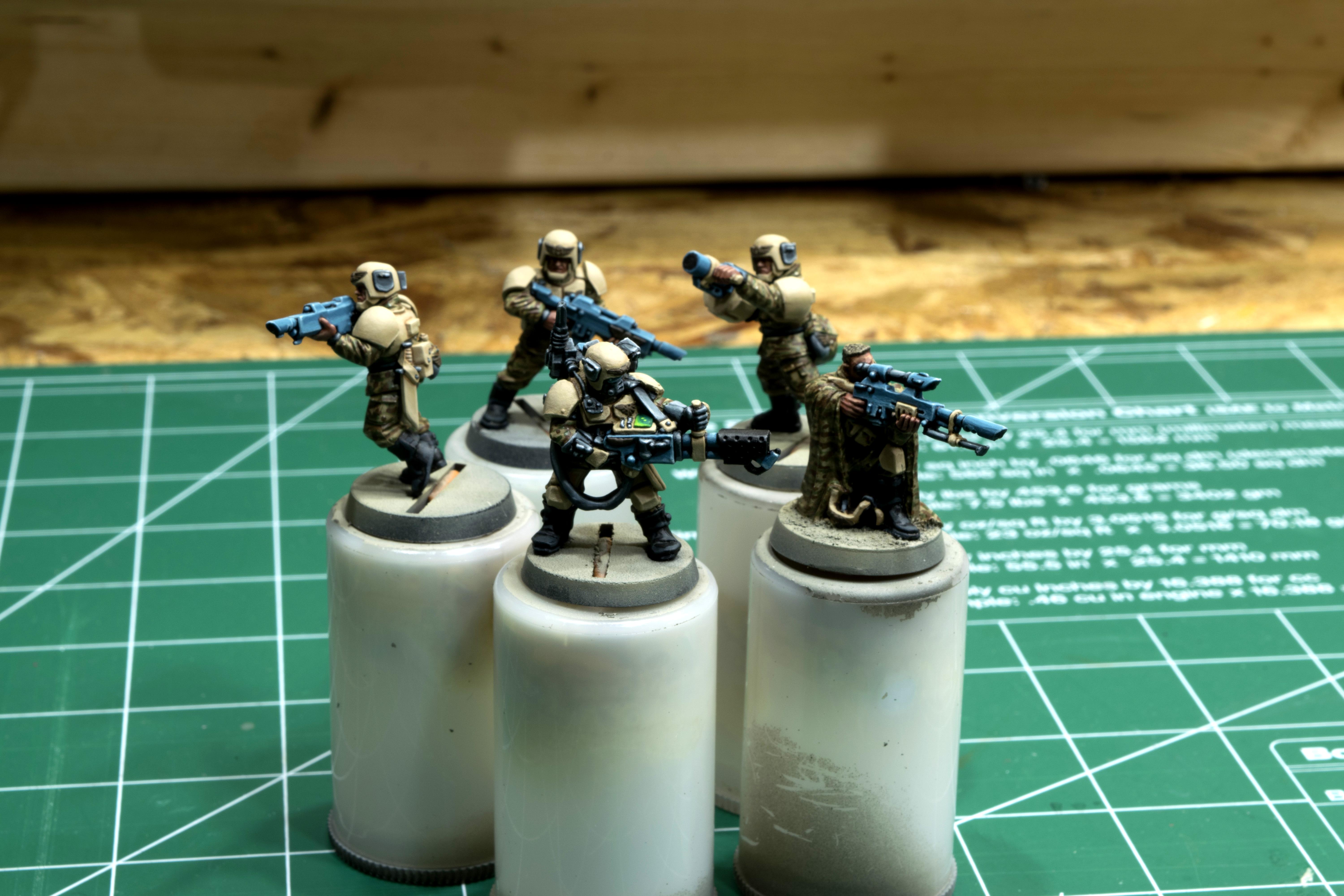 Imperial Guard, Work In Progress