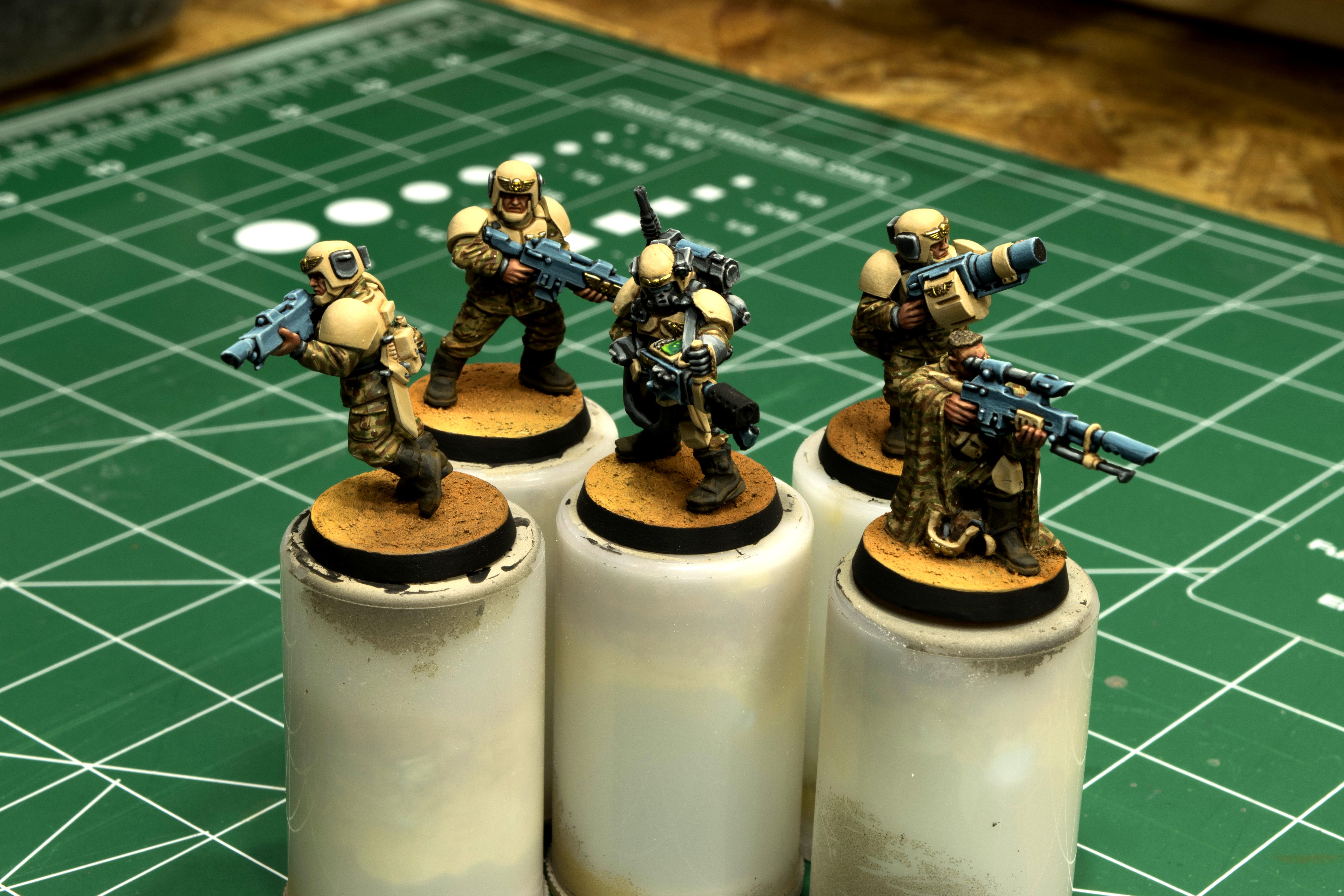 Imperial Guard, Work In Progress