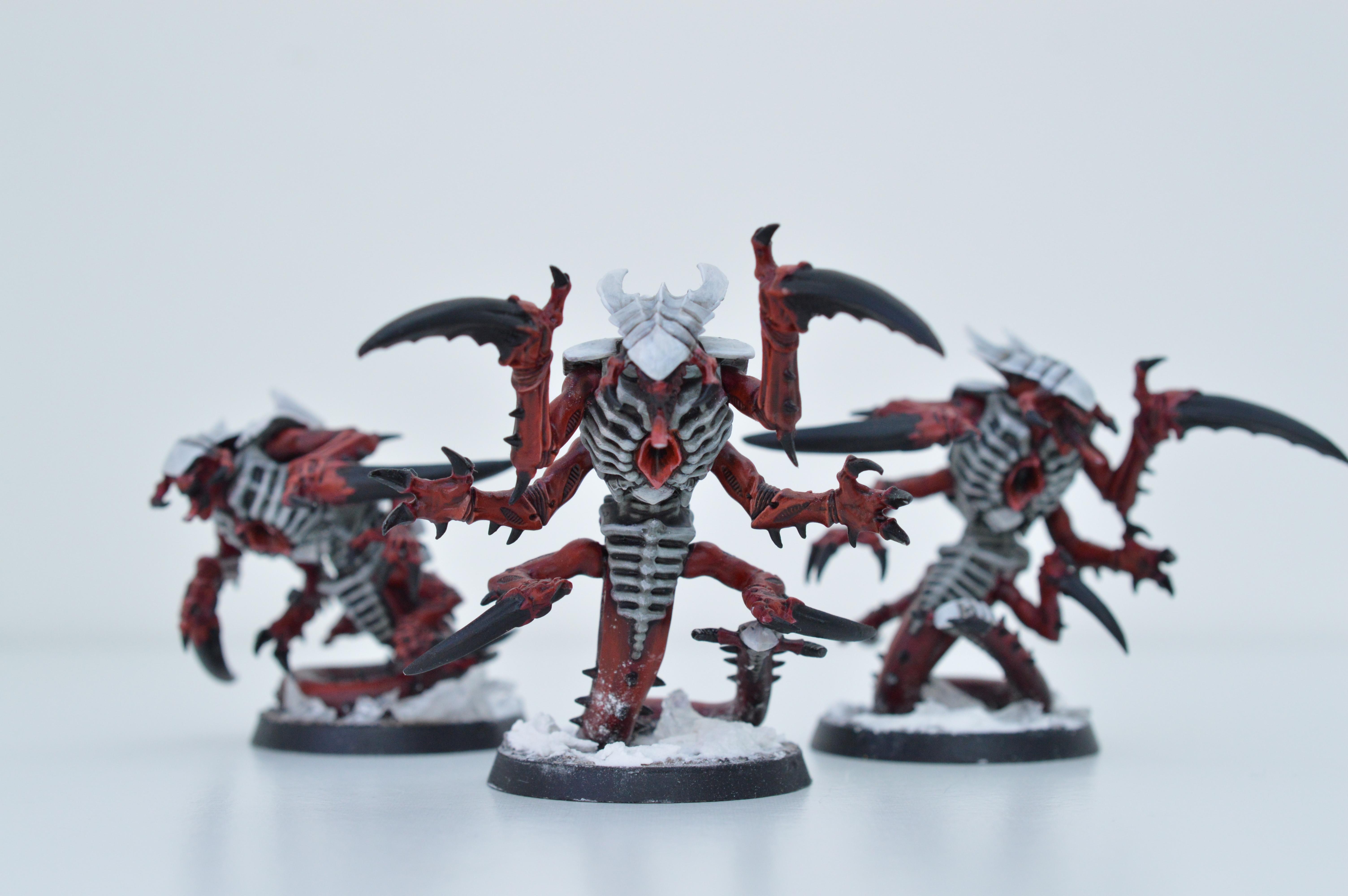 Black, Hive Fleet Typhon, Red, Tyranids, White