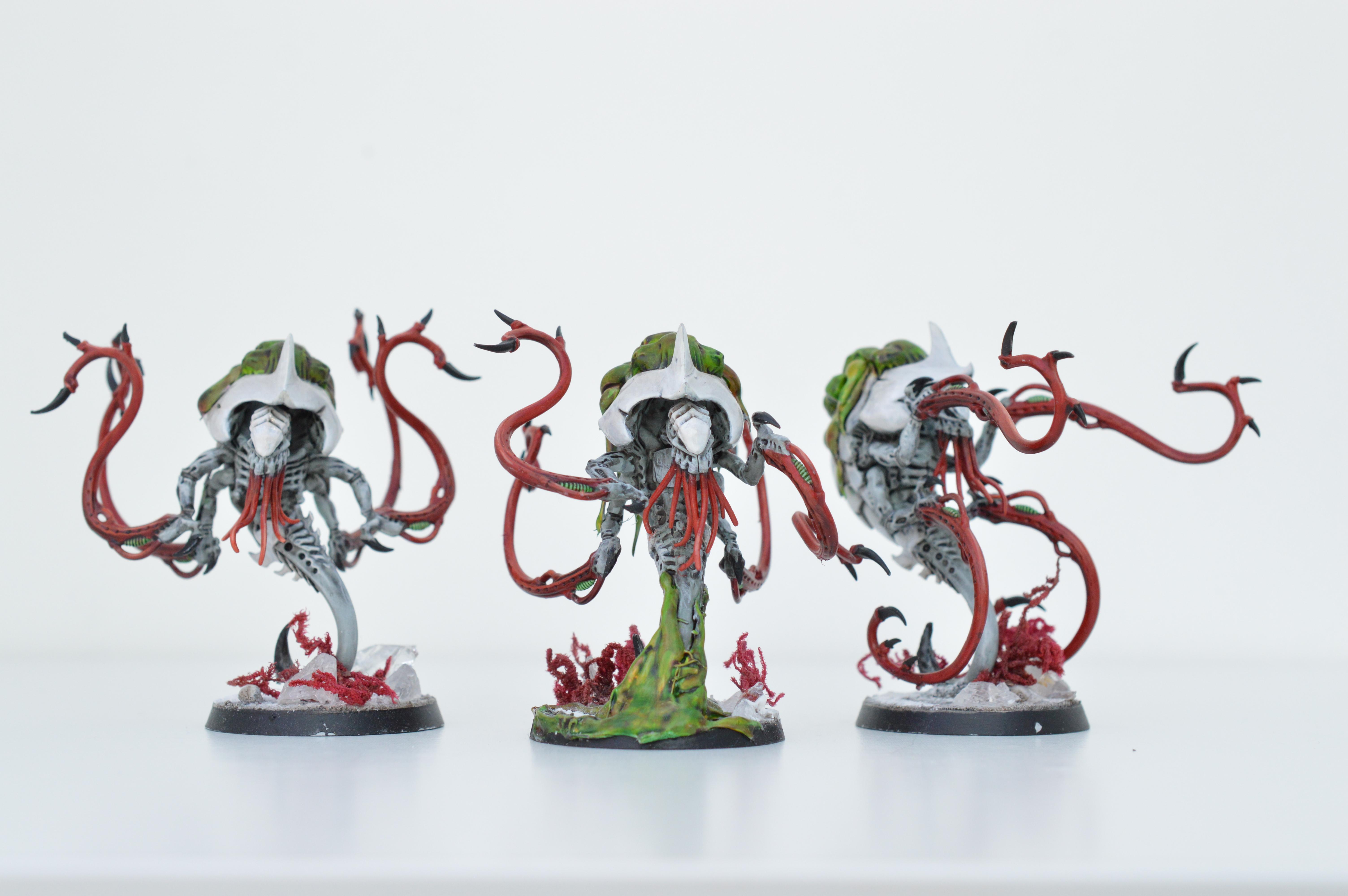 Black, Hive Fleet Typhon, Red, Tyranids, White